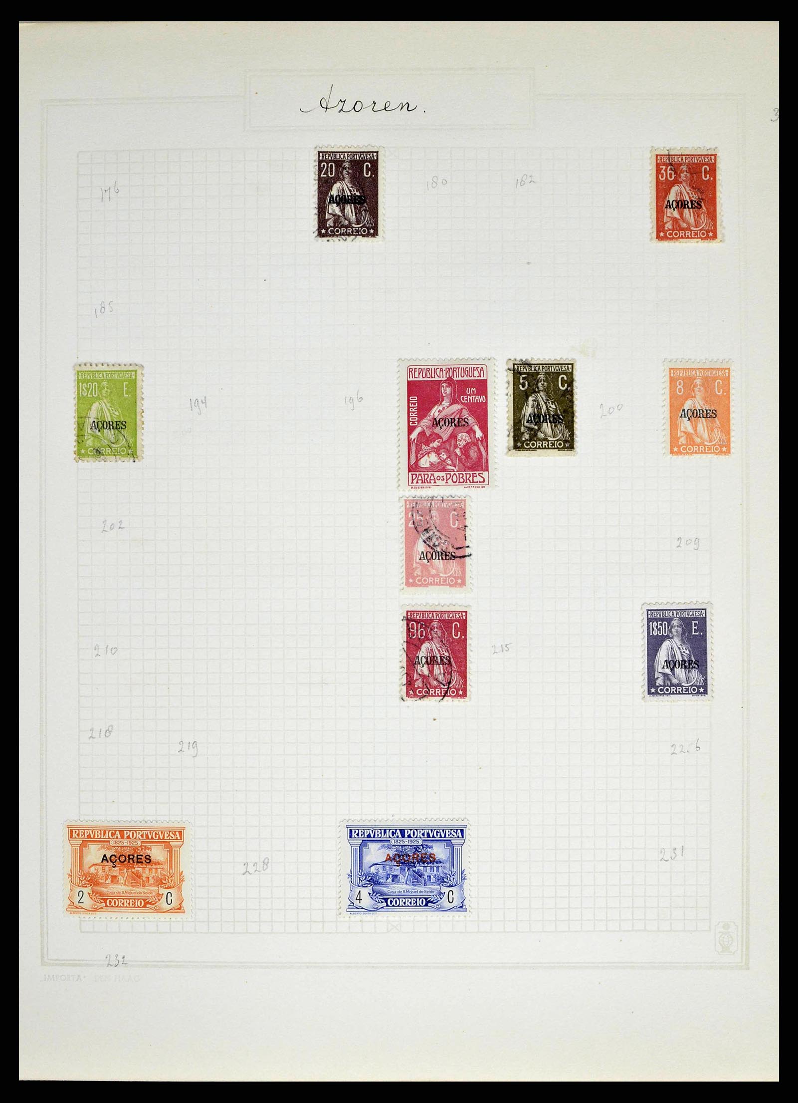 38591 0033 - Stamp collection 38591 Portugal and colonies 1862-1940.