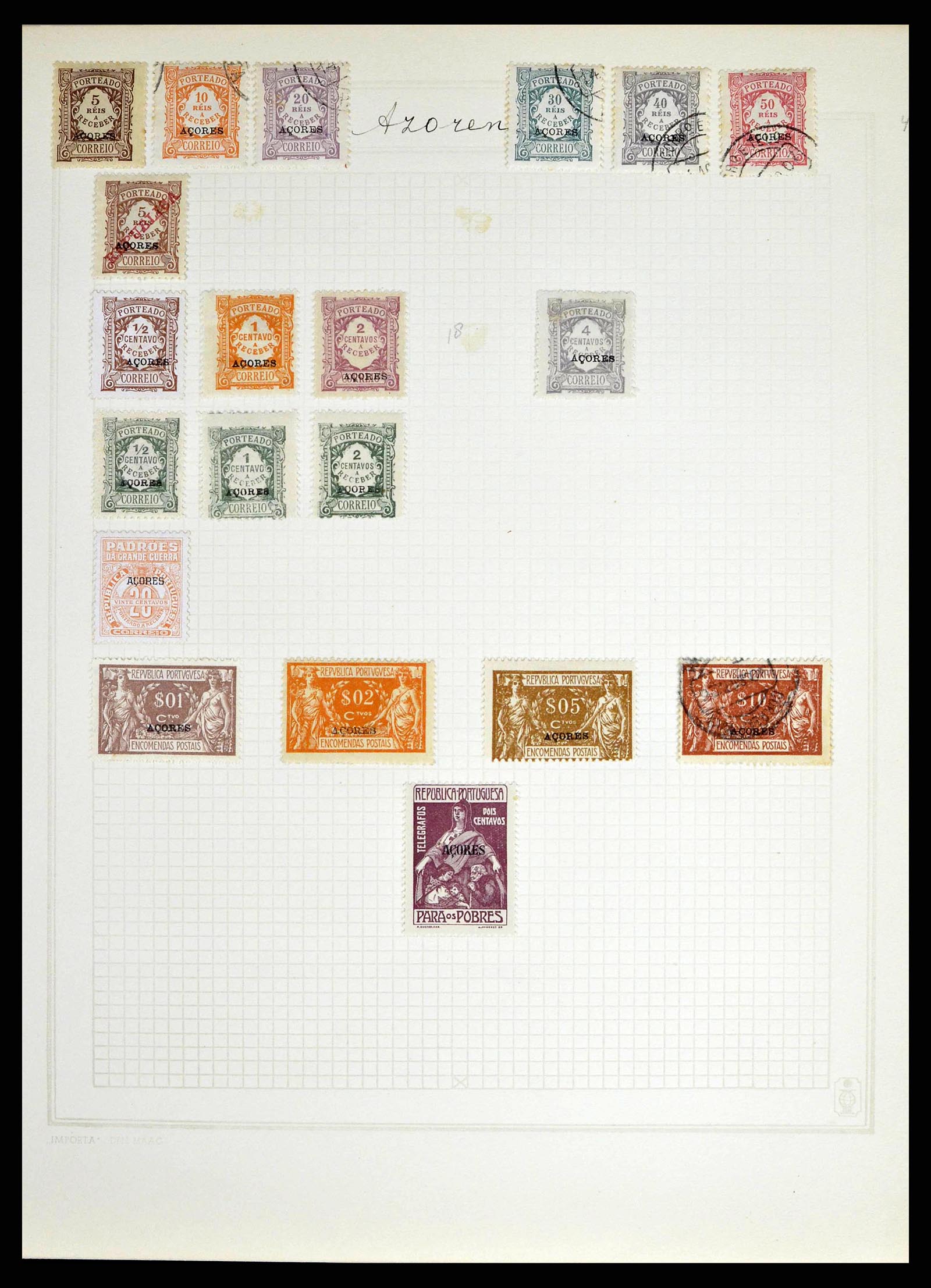 38591 0034 - Stamp collection 38591 Portugal and colonies 1862-1940.