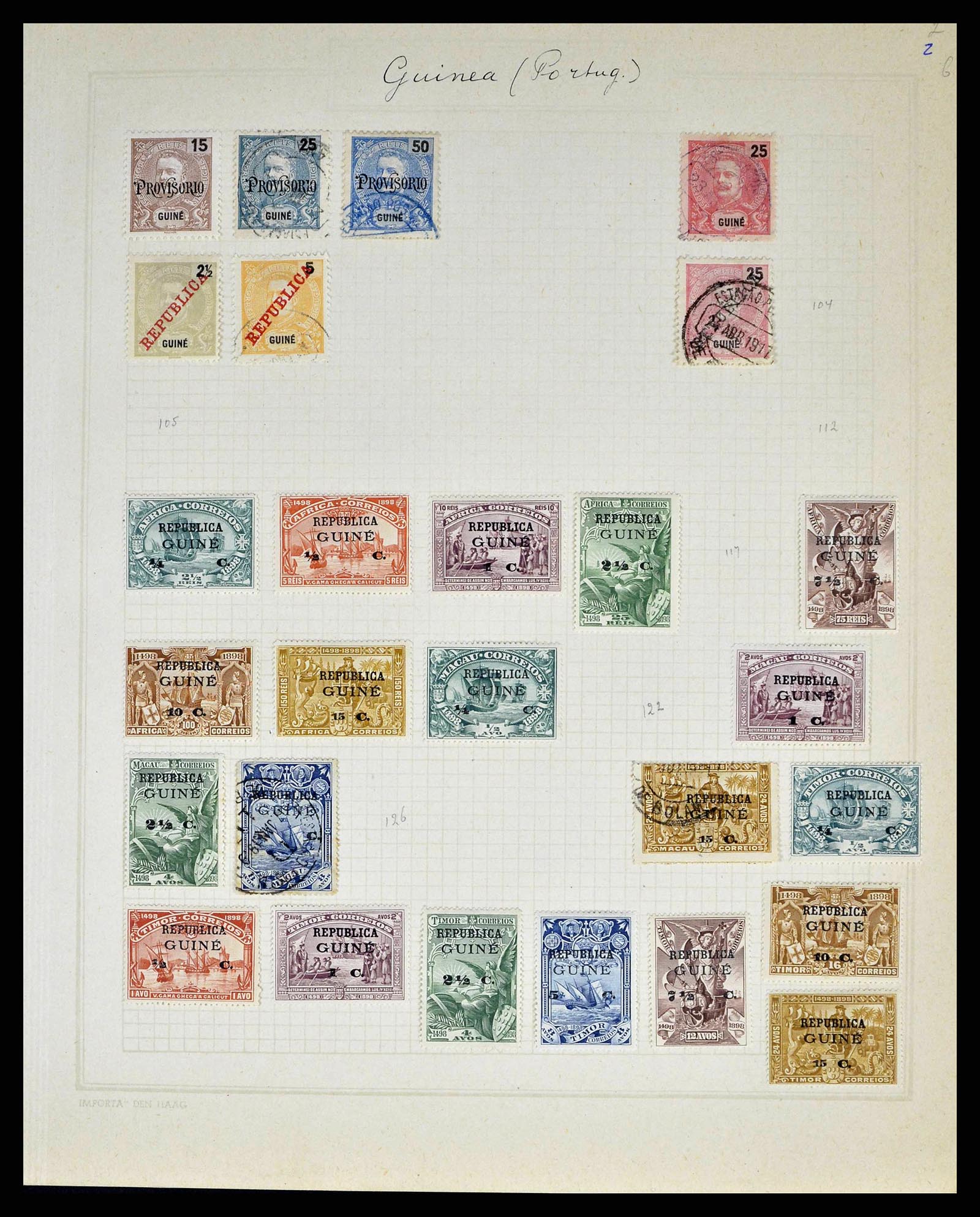 38591 0038 - Stamp collection 38591 Portugal and colonies 1862-1940.