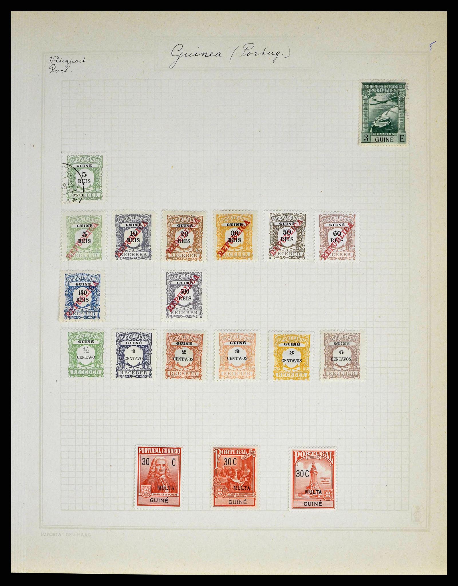 38591 0041 - Stamp collection 38591 Portugal and colonies 1862-1940.