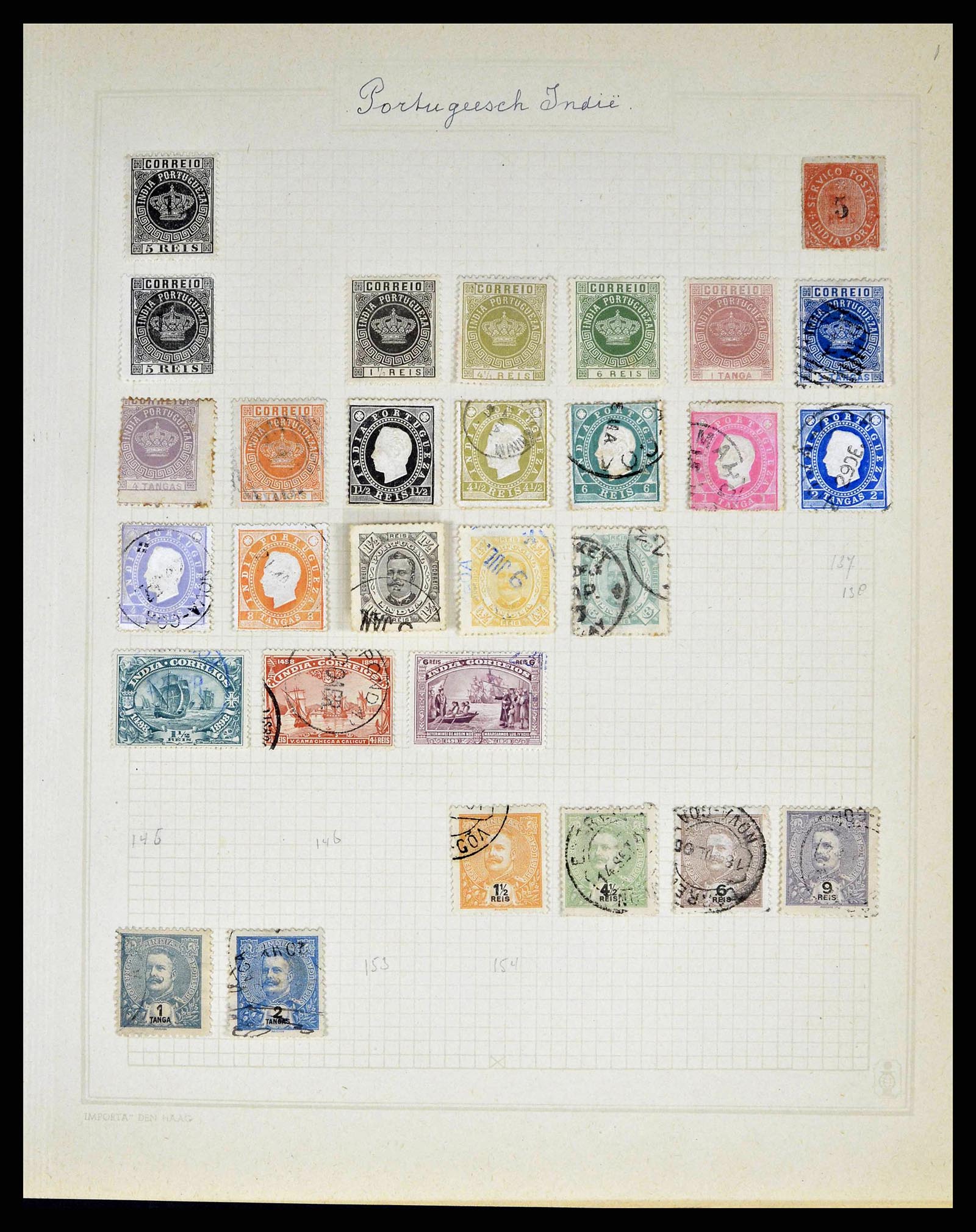 38591 0042 - Stamp collection 38591 Portugal and colonies 1862-1940.