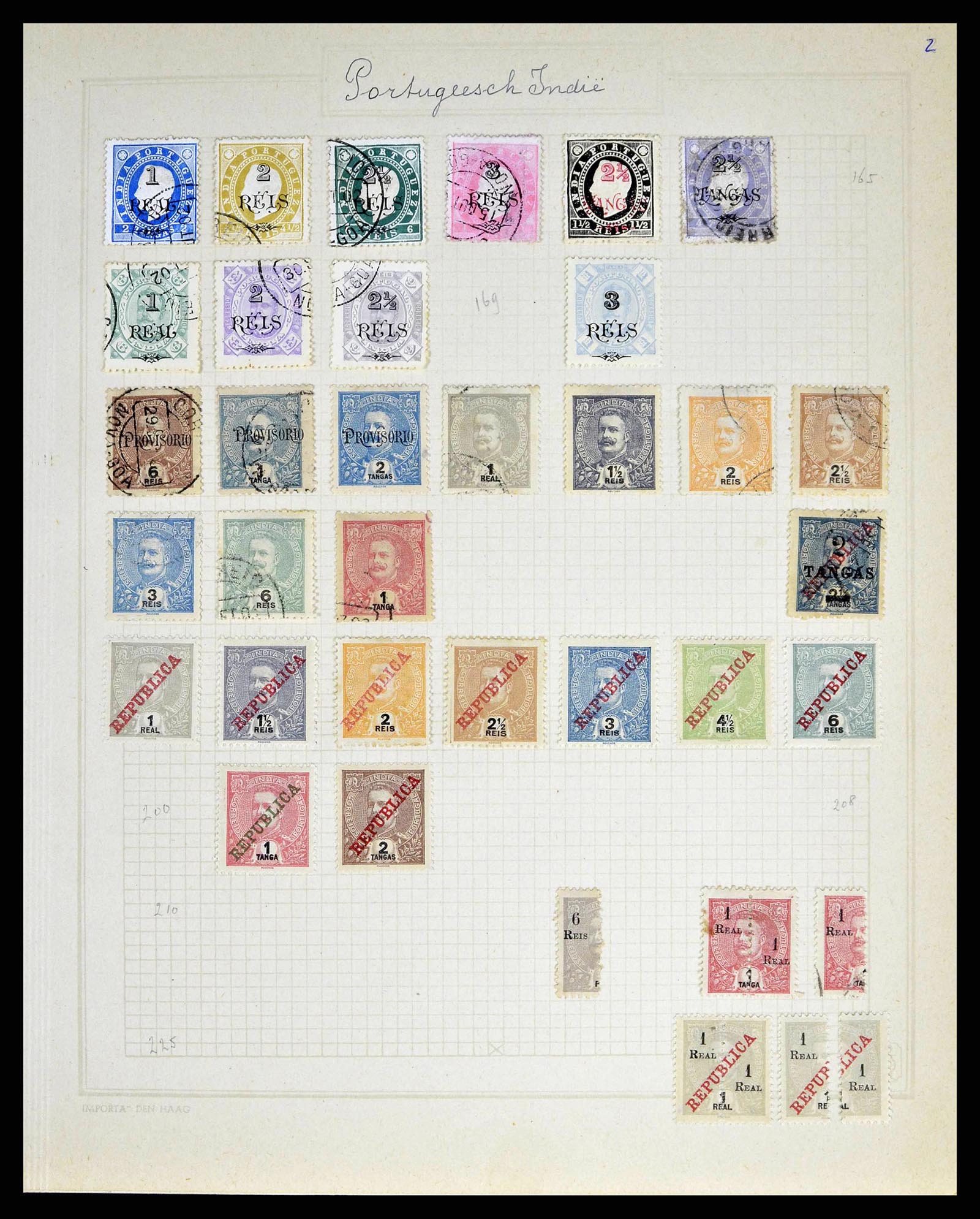 38591 0043 - Stamp collection 38591 Portugal and colonies 1862-1940.