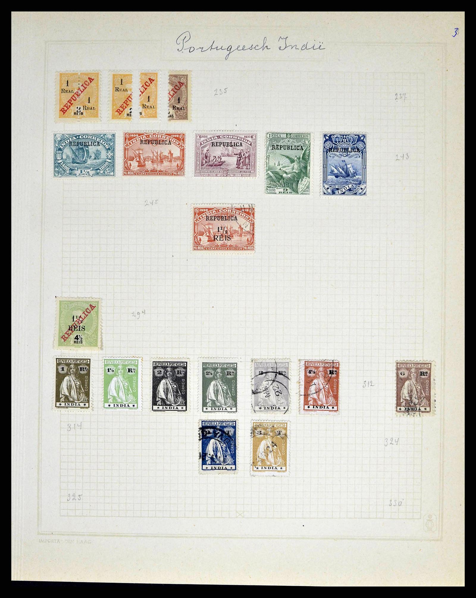 38591 0044 - Stamp collection 38591 Portugal and colonies 1862-1940.