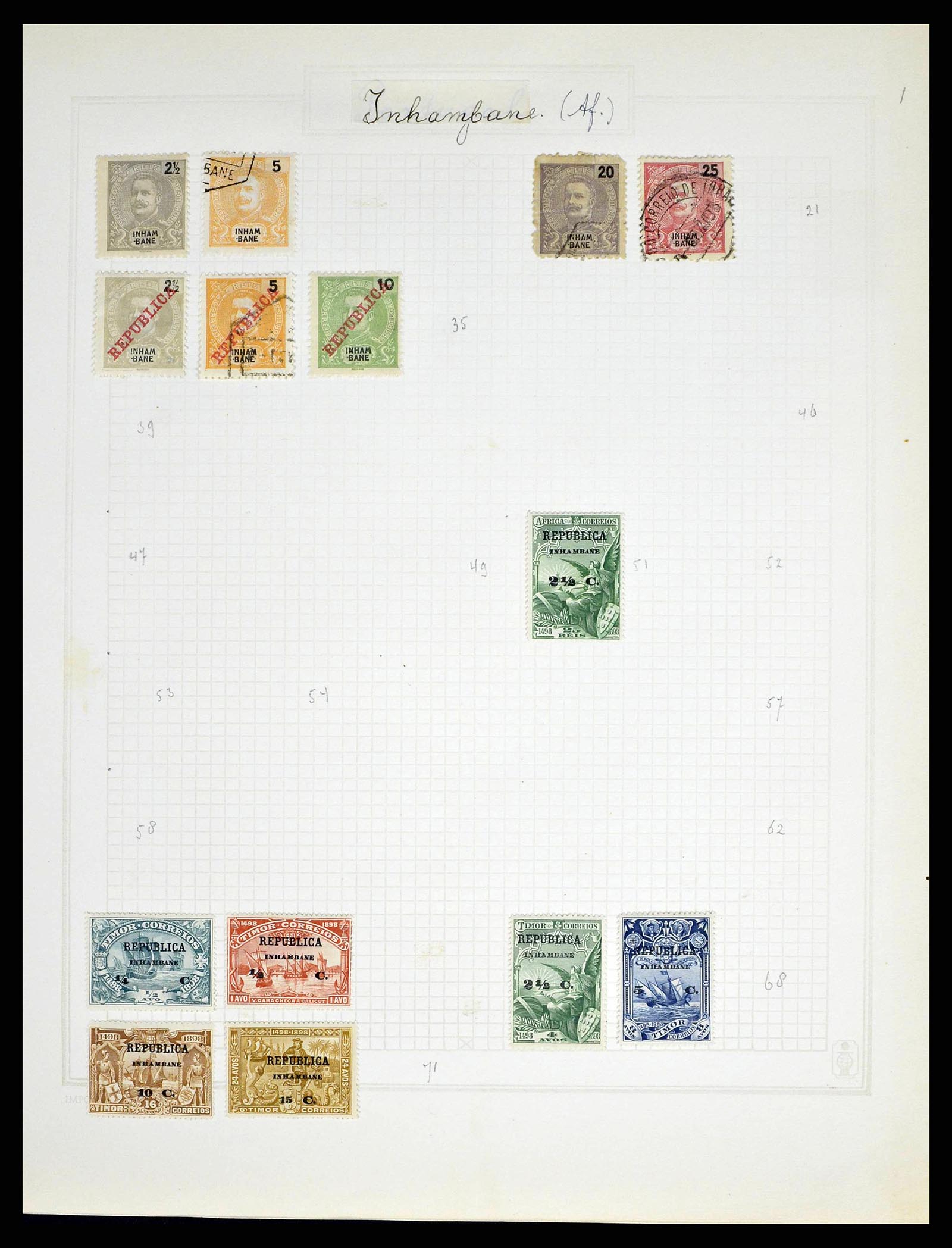 38591 0047 - Stamp collection 38591 Portugal and colonies 1862-1940.