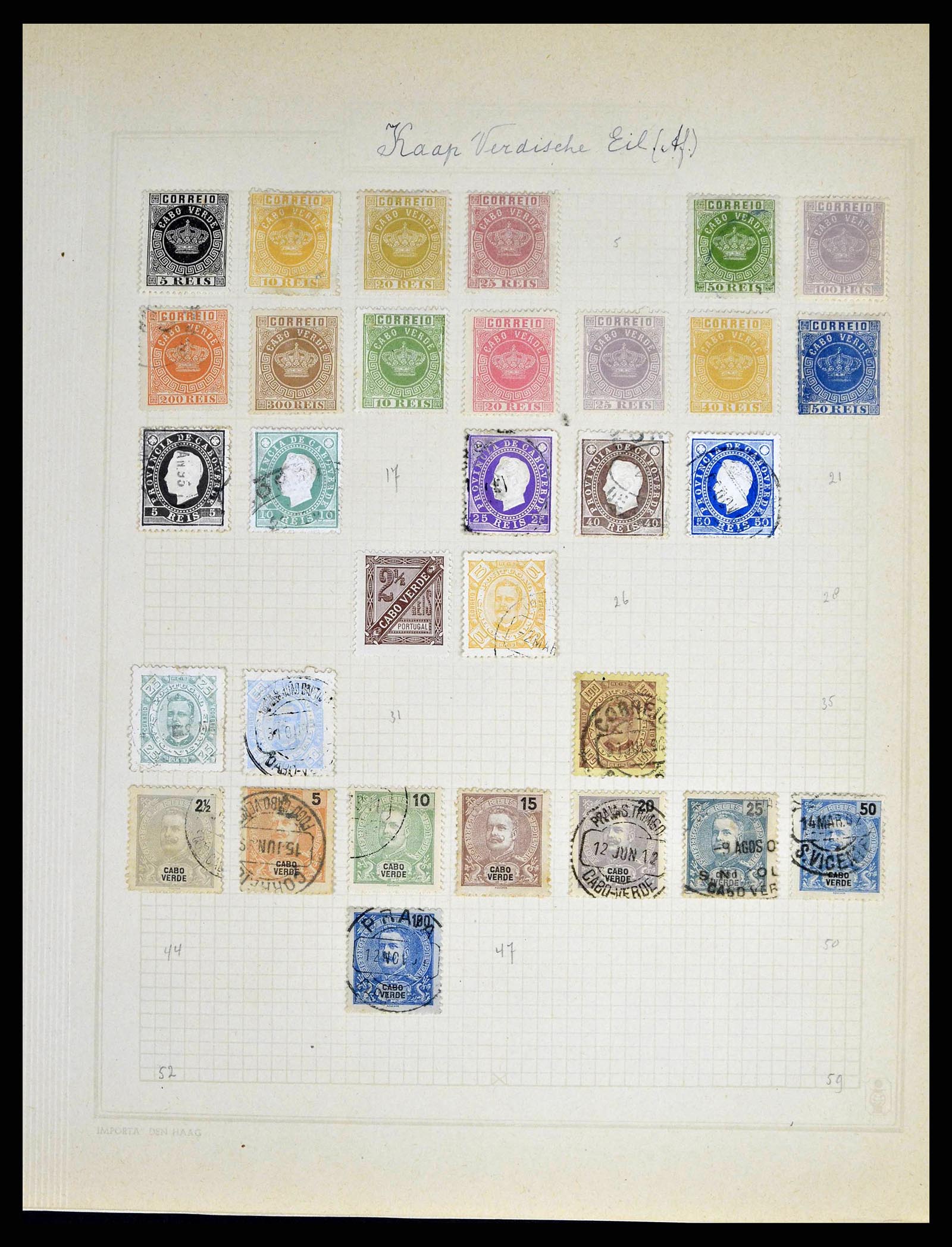 38591 0049 - Stamp collection 38591 Portugal and colonies 1862-1940.