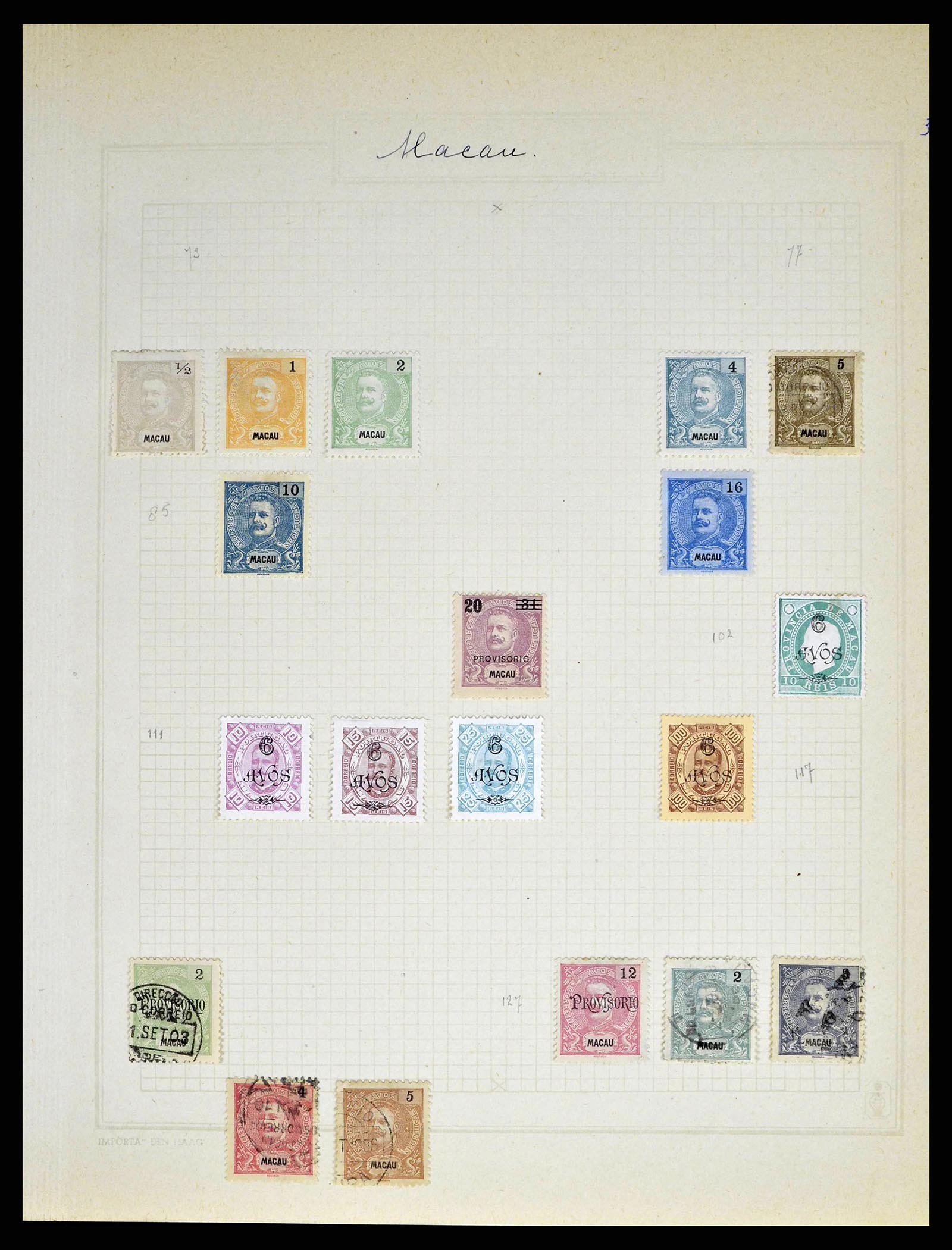 38591 0057 - Stamp collection 38591 Portugal and colonies 1862-1940.