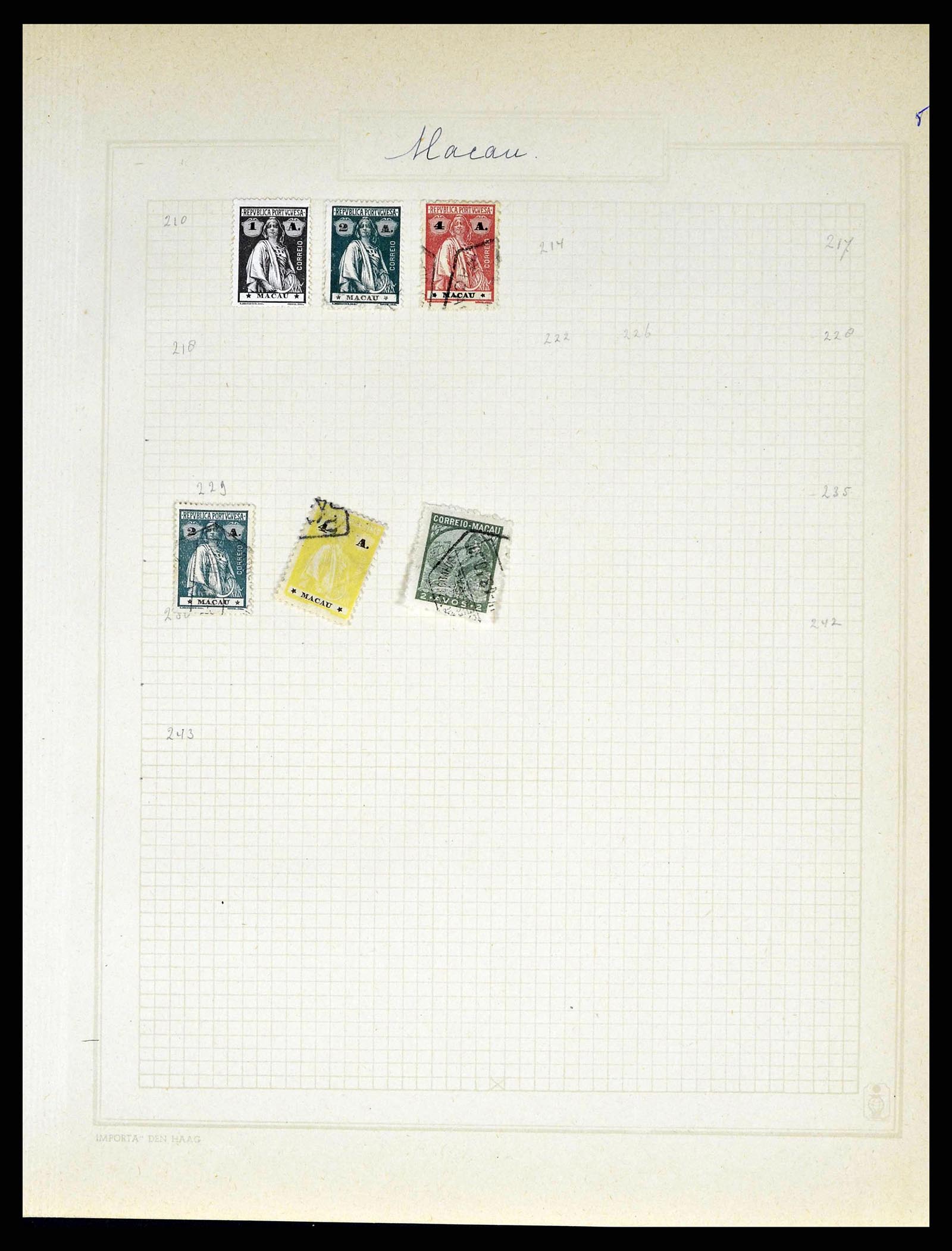 38591 0059 - Stamp collection 38591 Portugal and colonies 1862-1940.