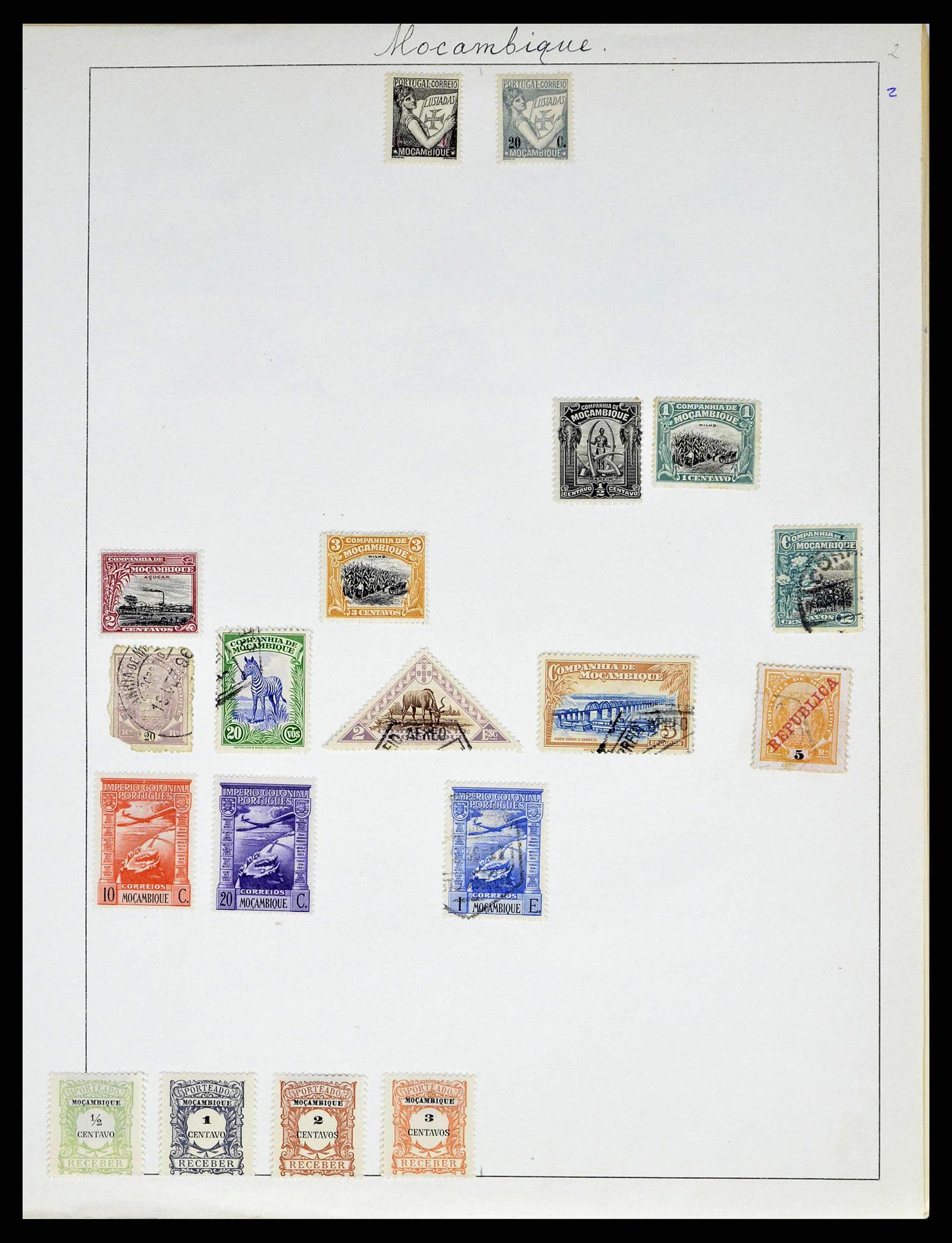 38591 0062 - Stamp collection 38591 Portugal and colonies 1862-1940.