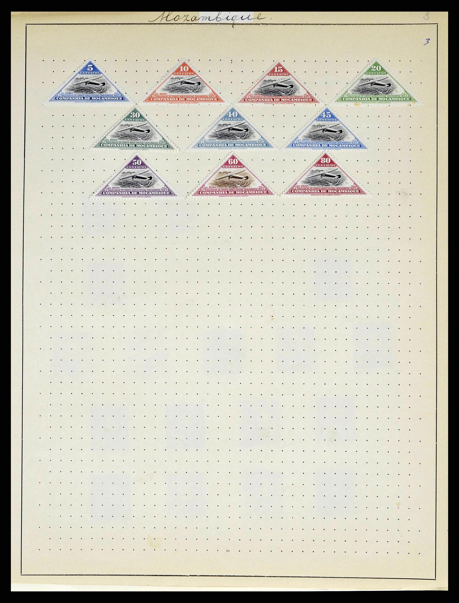 38591 0063 - Stamp collection 38591 Portugal and colonies 1862-1940.