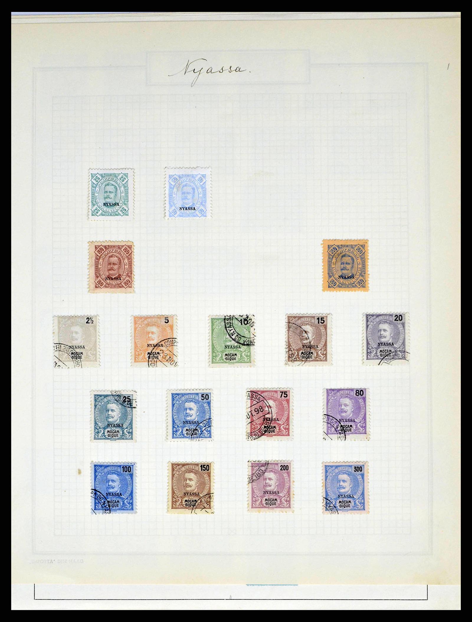 38591 0064 - Stamp collection 38591 Portugal and colonies 1862-1940.