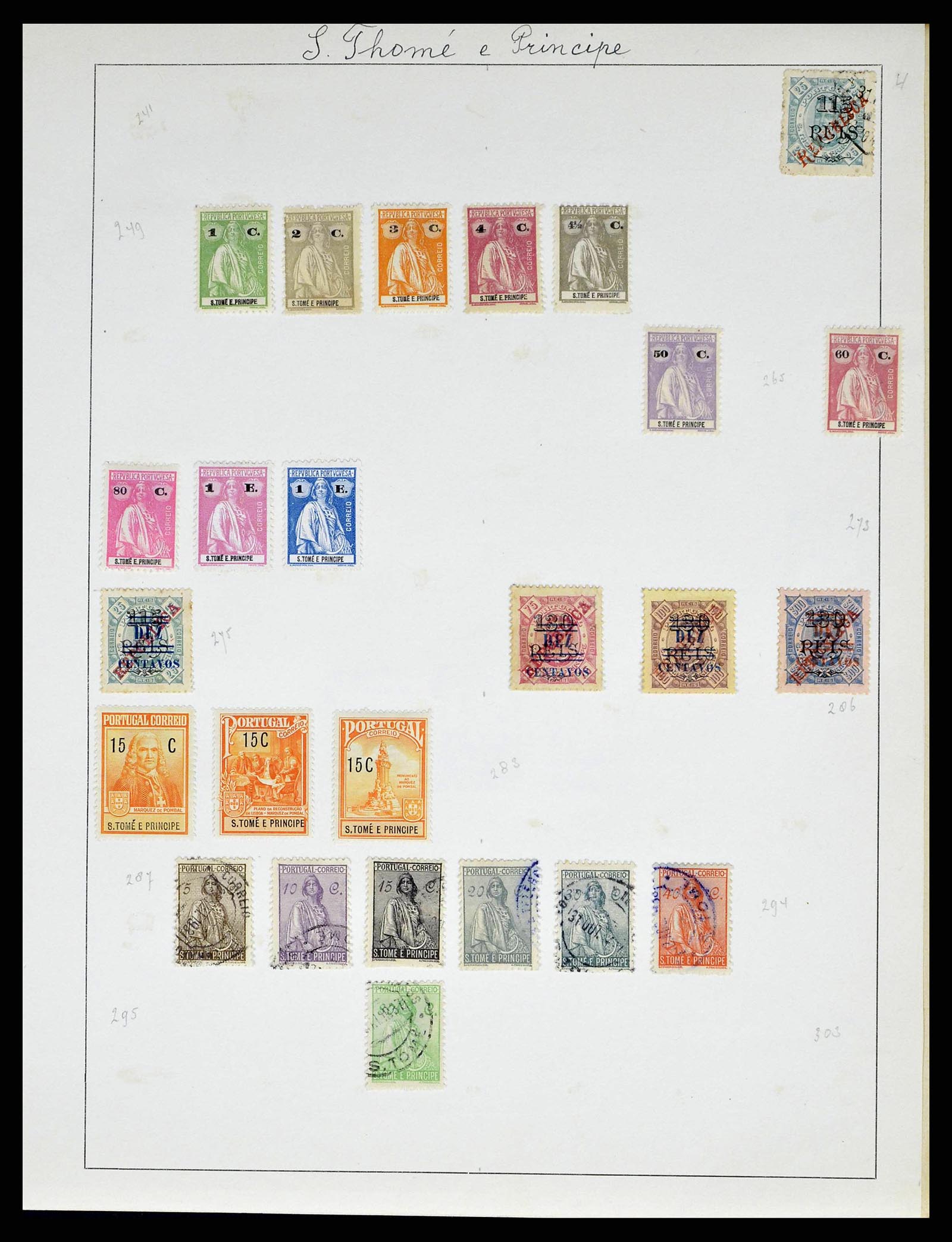 38591 0071 - Stamp collection 38591 Portugal and colonies 1862-1940.