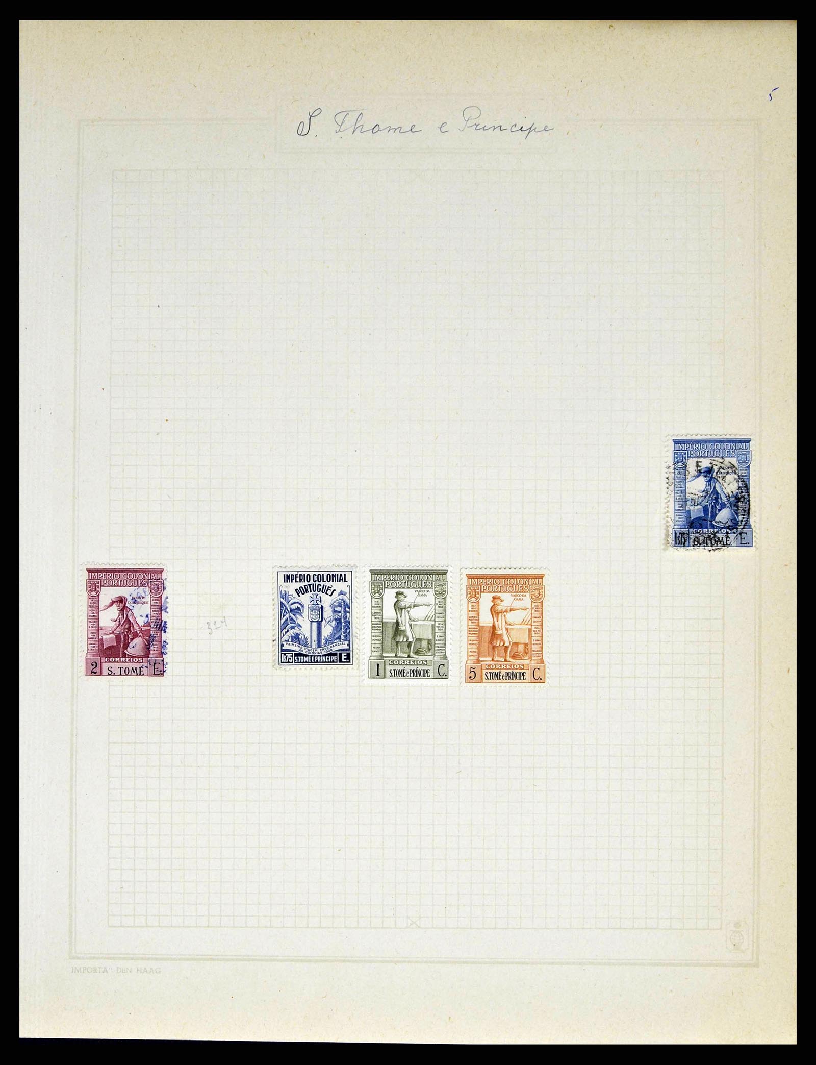 38591 0072 - Stamp collection 38591 Portugal and colonies 1862-1940.
