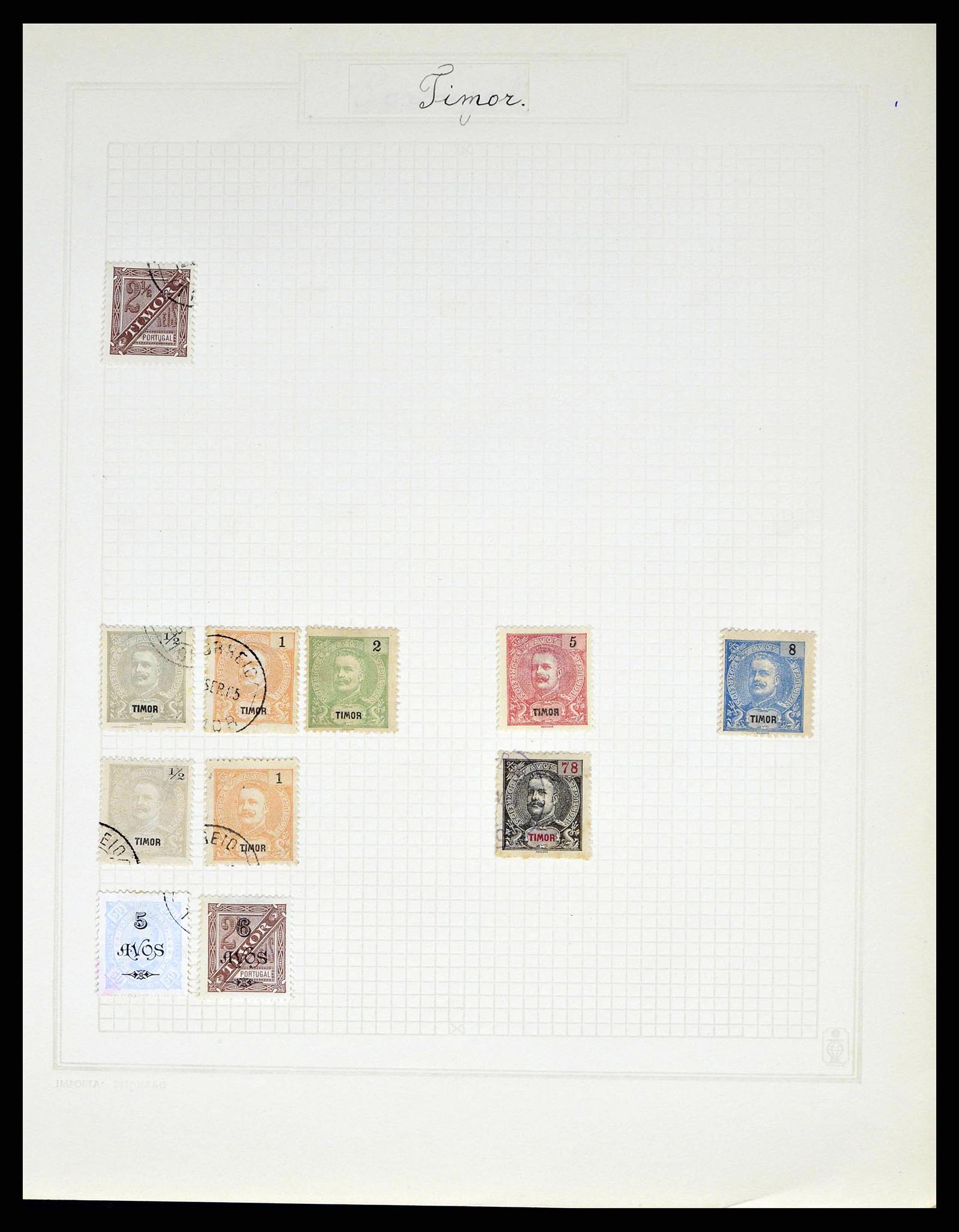 38591 0075 - Stamp collection 38591 Portugal and colonies 1862-1940.
