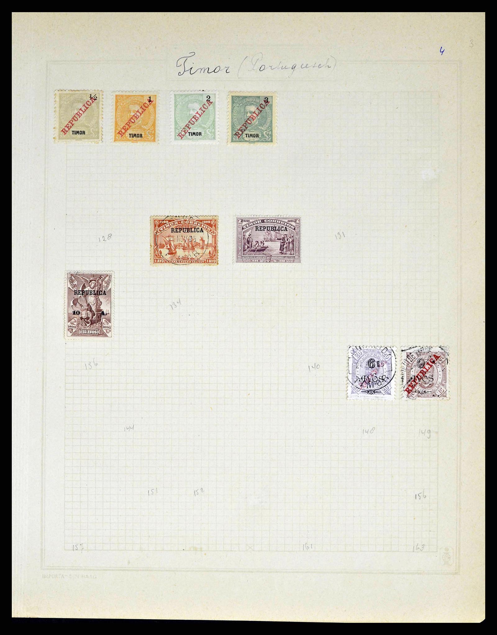 38591 0076 - Stamp collection 38591 Portugal and colonies 1862-1940.