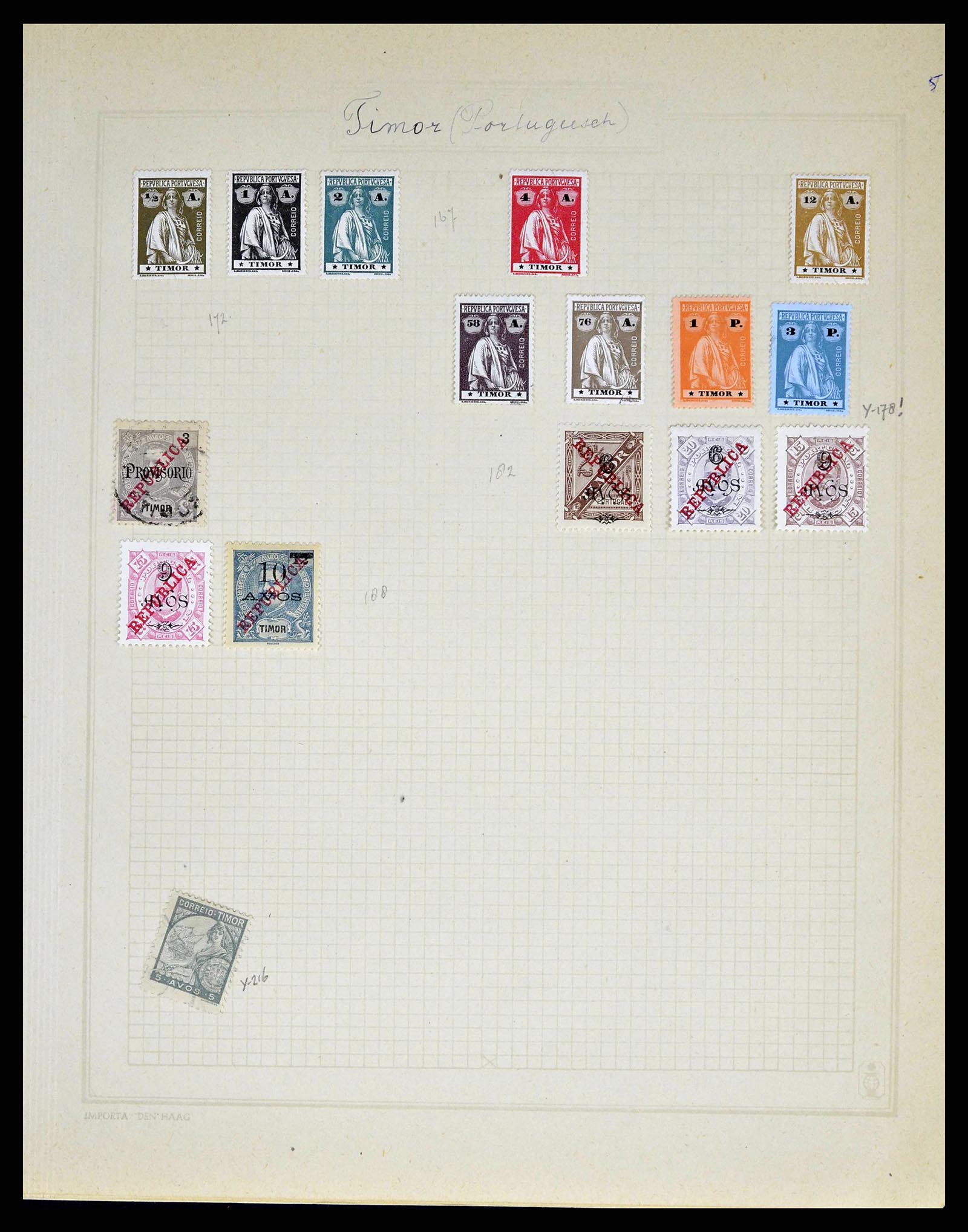38591 0077 - Stamp collection 38591 Portugal and colonies 1862-1940.