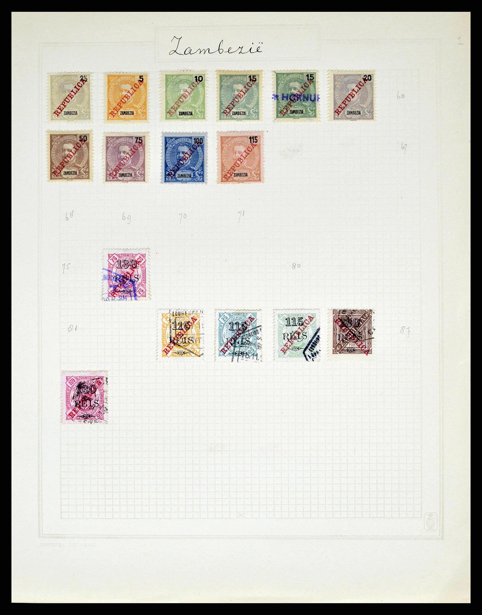 38591 0080 - Stamp collection 38591 Portugal and colonies 1862-1940.