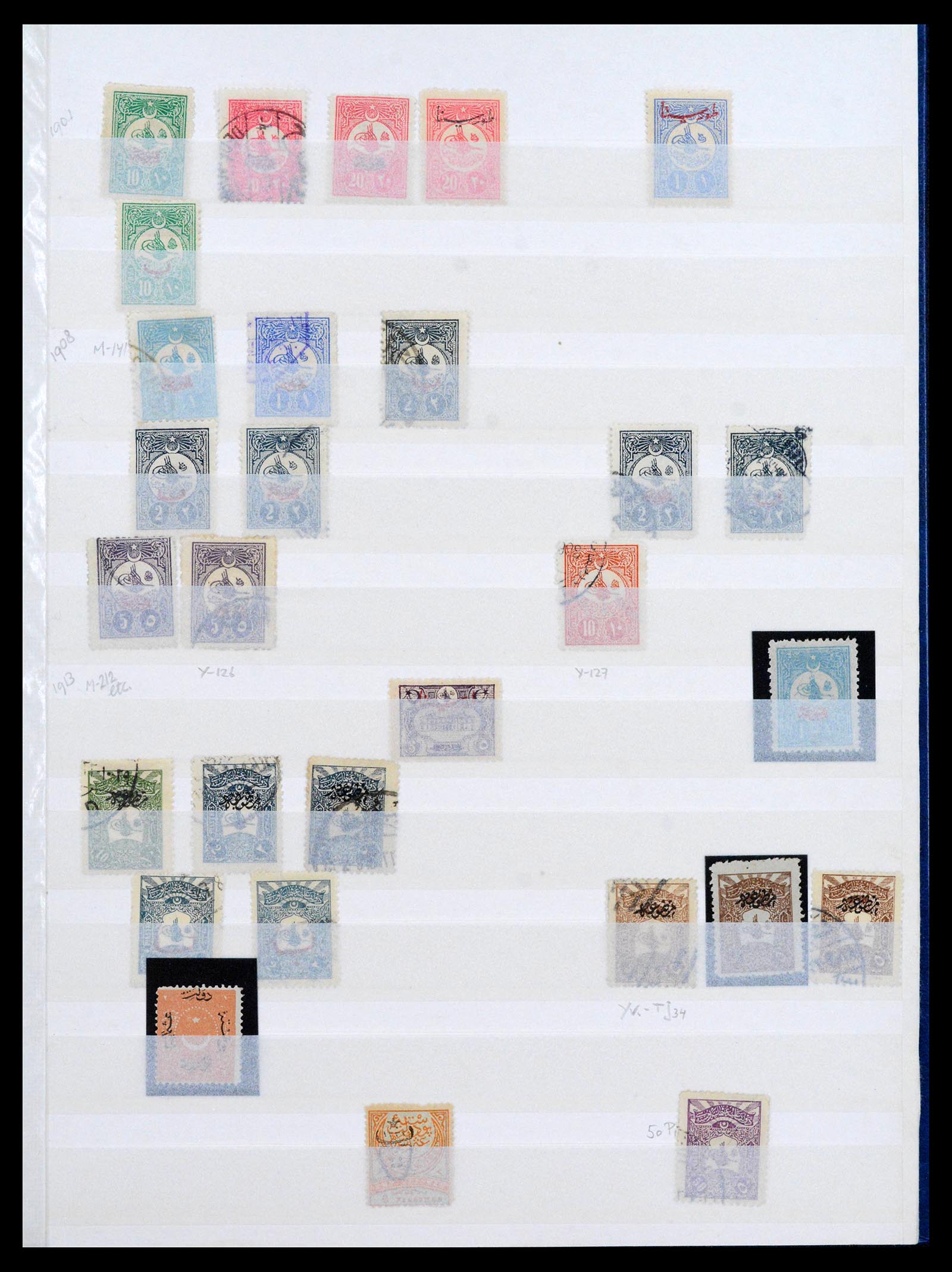 38592 0021 - Stamp collection 38592 Turkey 1863-1940.