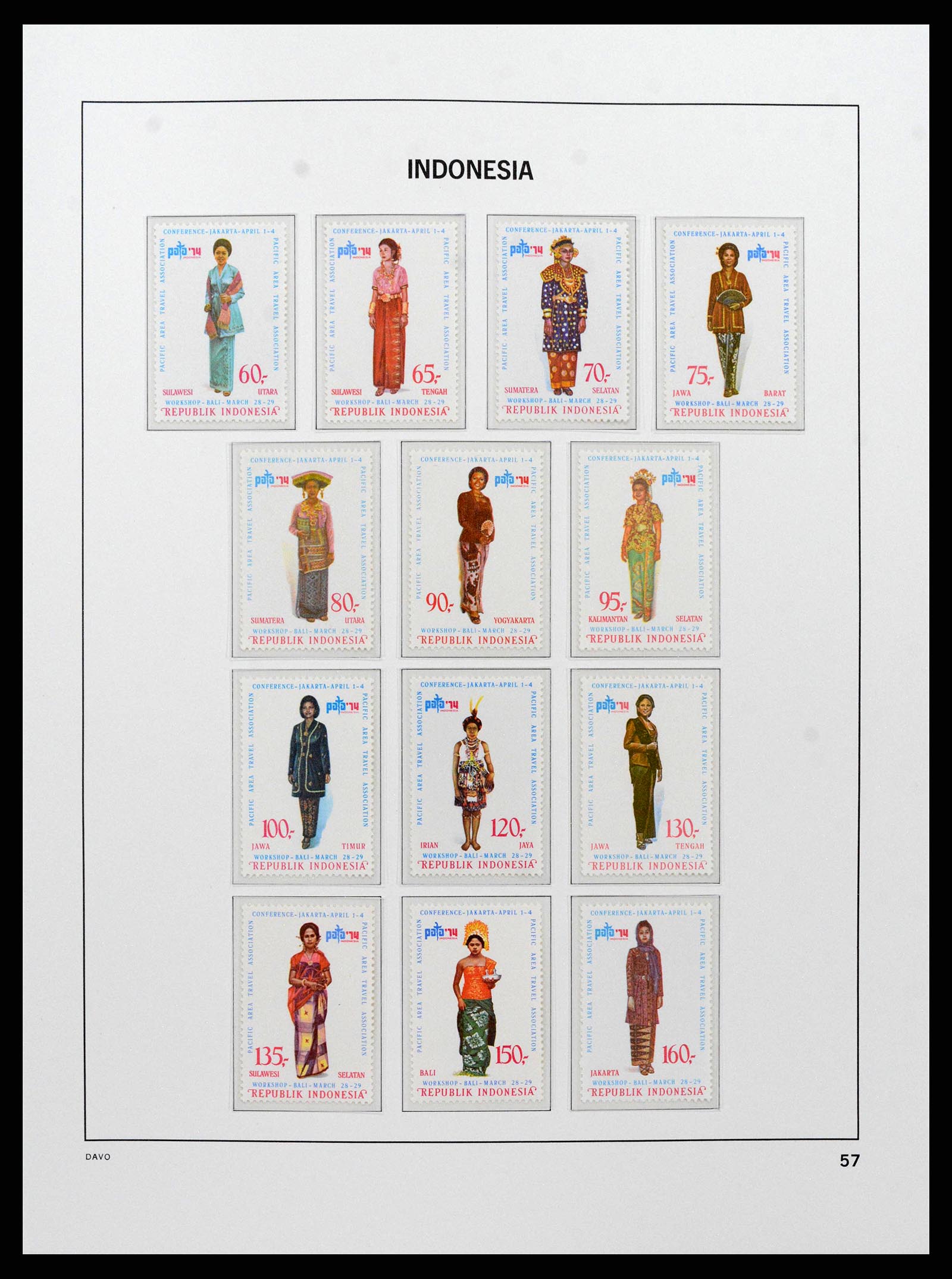 38597 0058 - Stamp collection 38597 Indonesia 1949-2003.