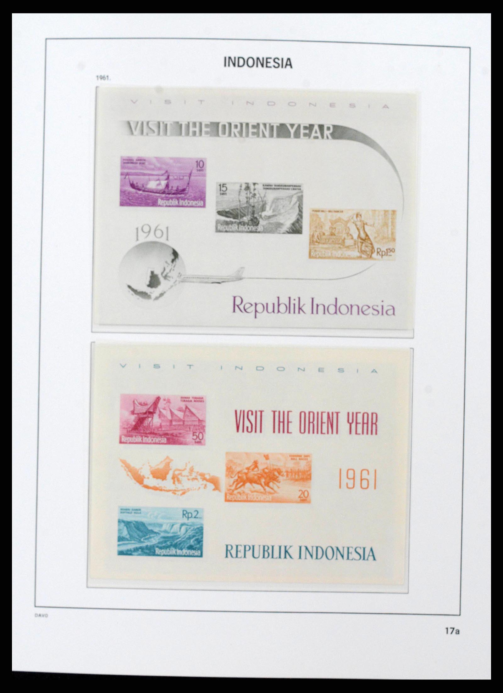 38598 0018 - Stamp collection 38598 Indonesia 1949-2005.