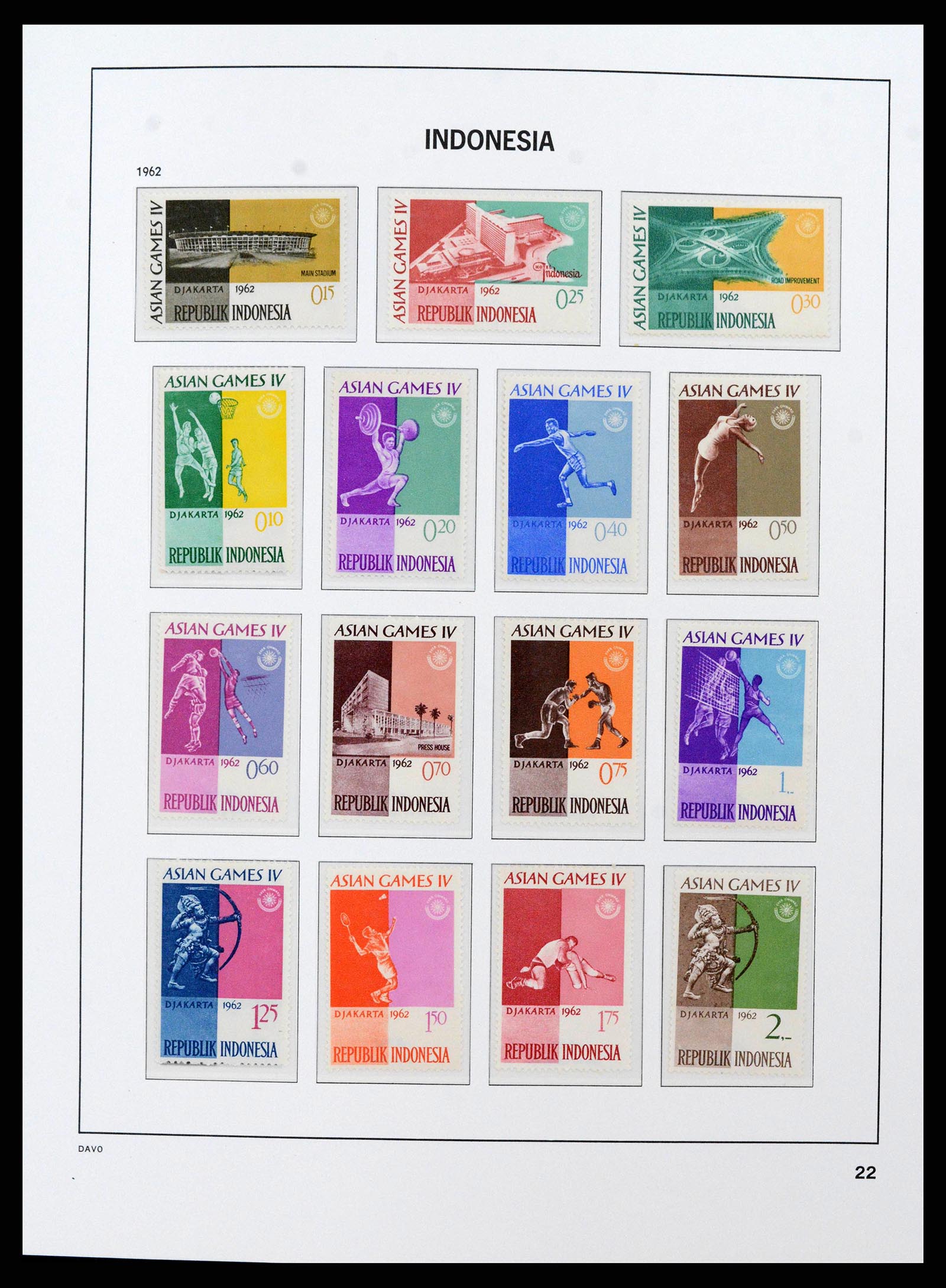 38598 0024 - Stamp collection 38598 Indonesia 1949-2005.
