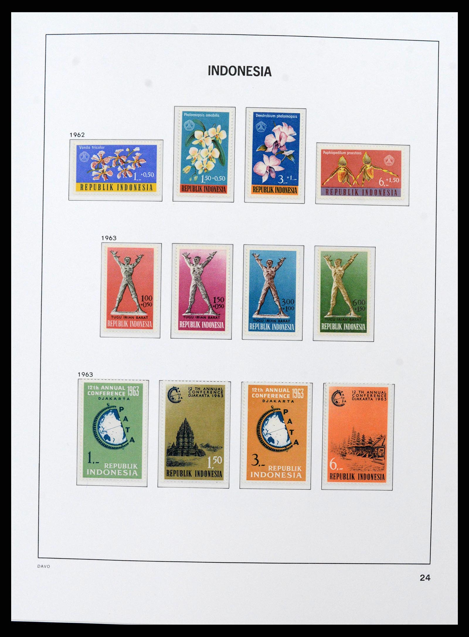 38598 0026 - Stamp collection 38598 Indonesia 1949-2005.