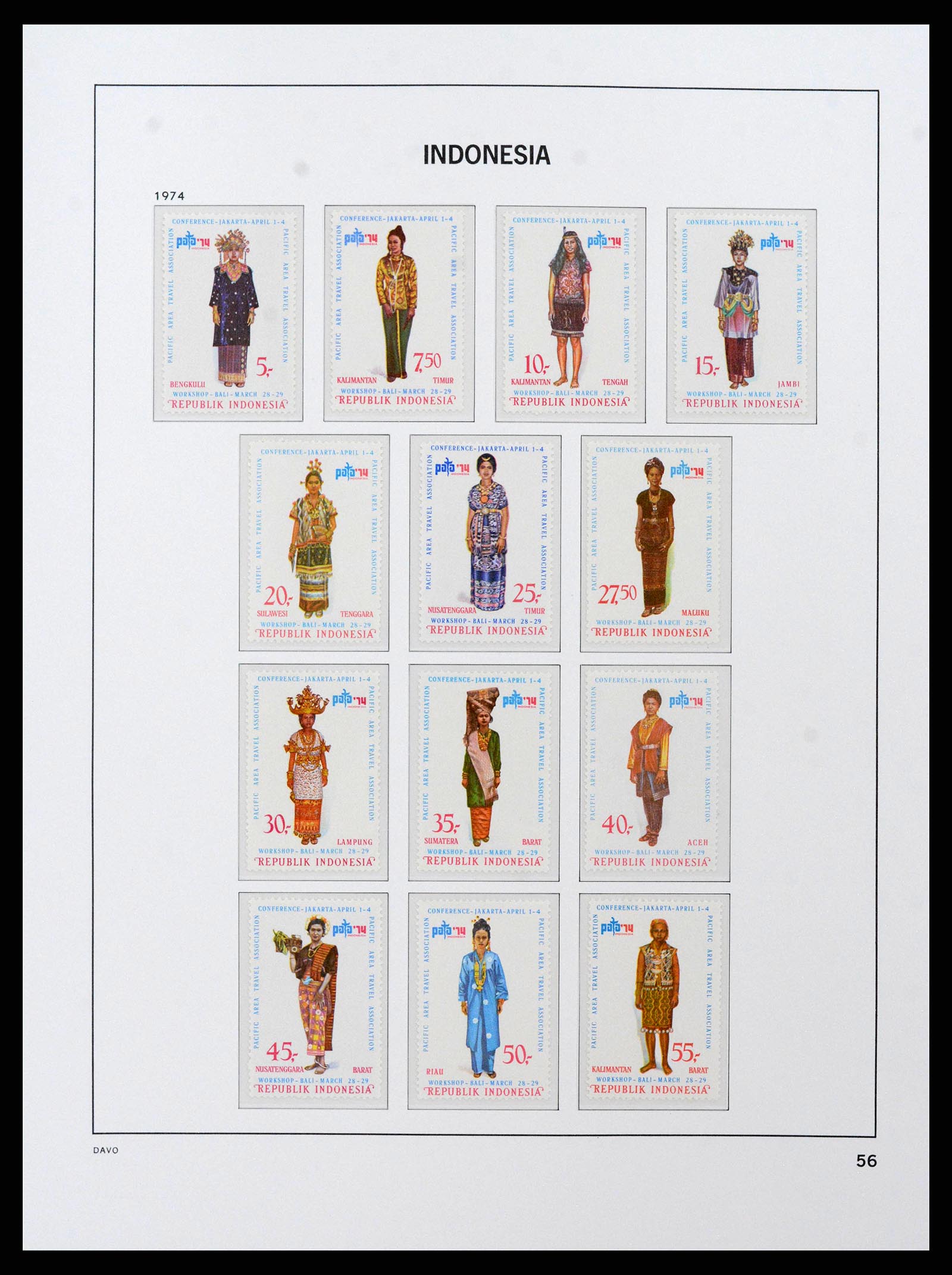 38598 0058 - Stamp collection 38598 Indonesia 1949-2005.