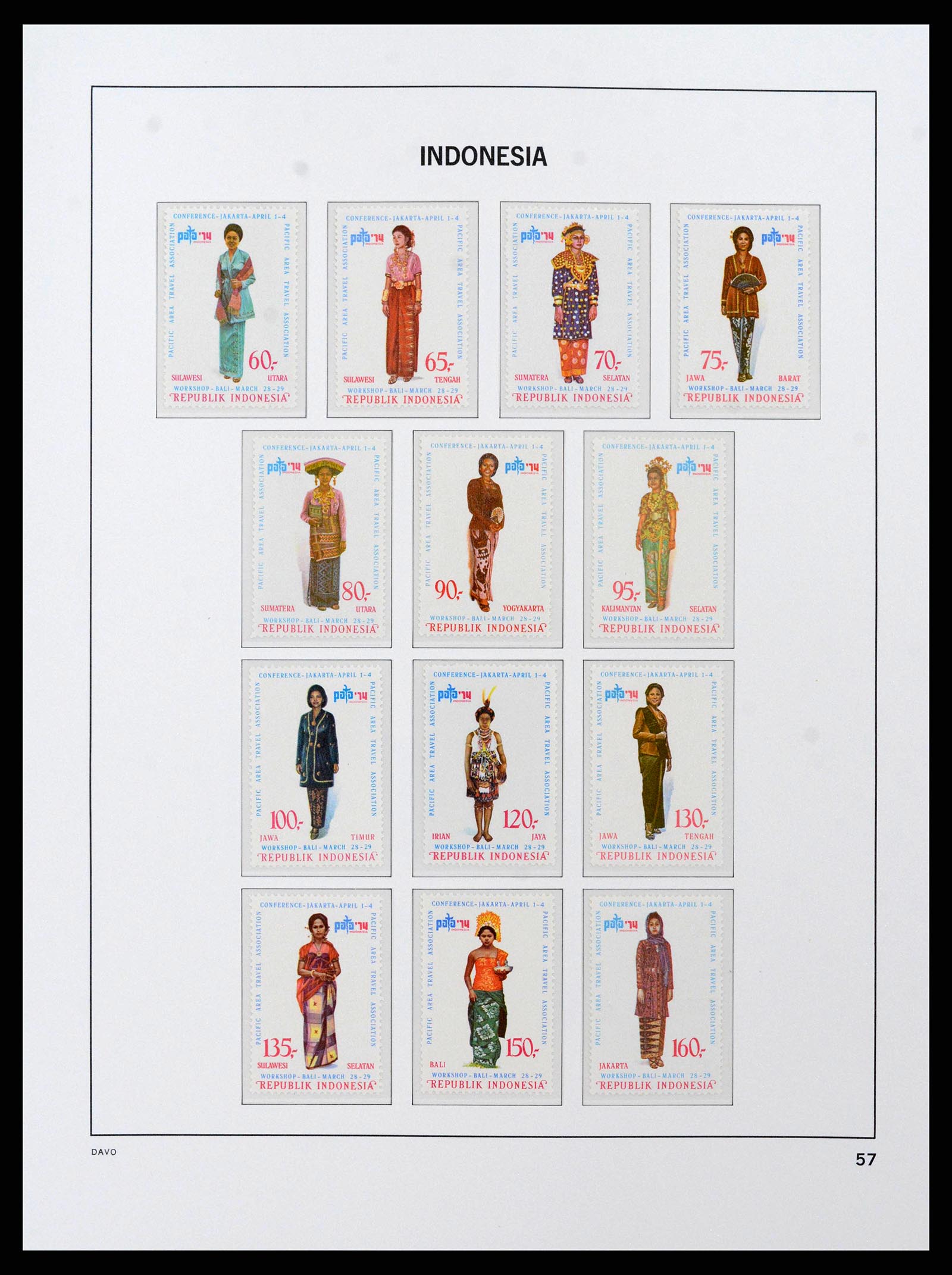 38598 0059 - Stamp collection 38598 Indonesia 1949-2005.