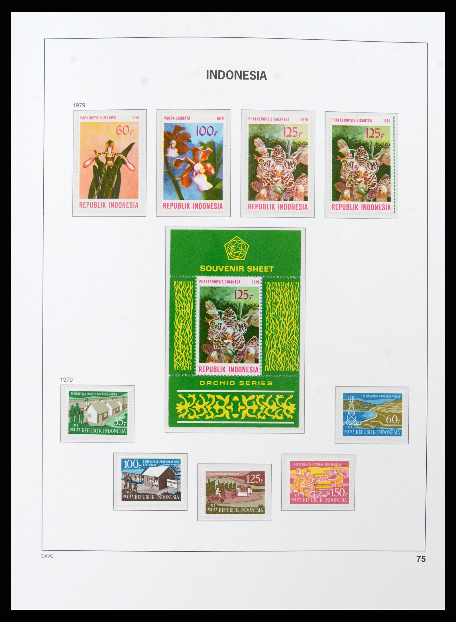 38598 0086 - Stamp collection 38598 Indonesia 1949-2005.
