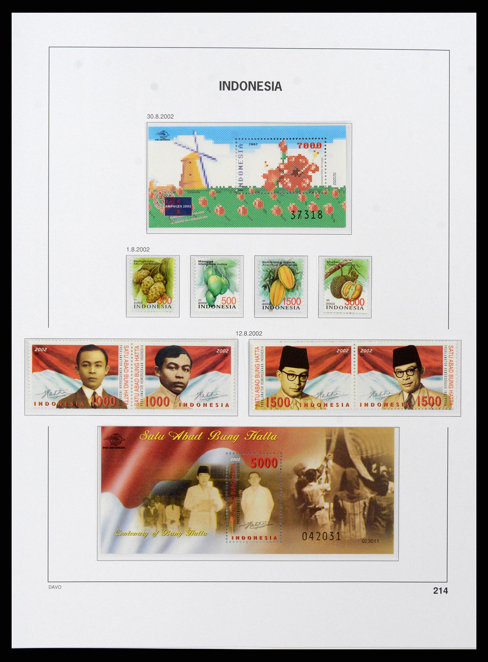 38598 0254 - Stamp collection 38598 Indonesia 1949-2005.