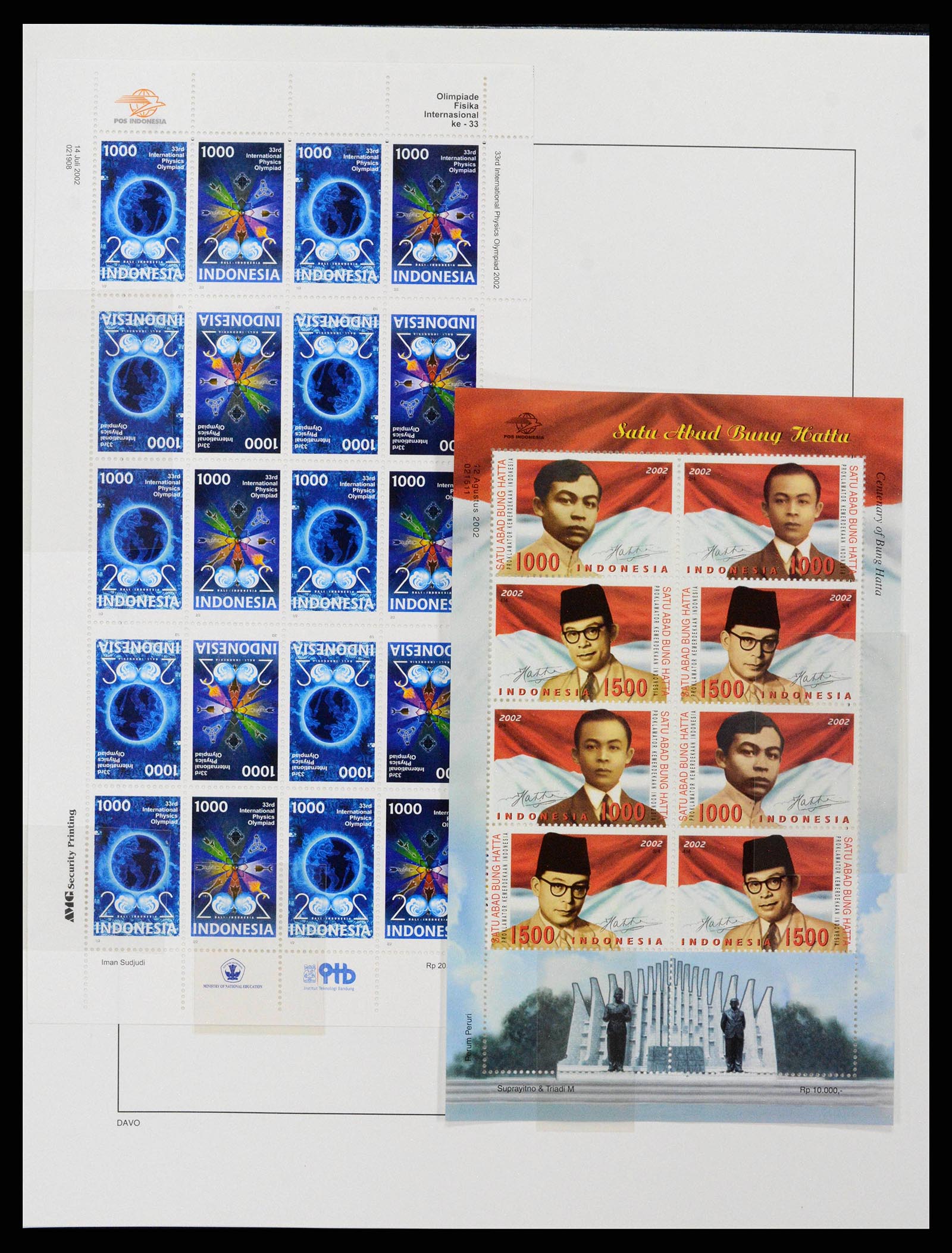 38598 0255 - Stamp collection 38598 Indonesia 1949-2005.