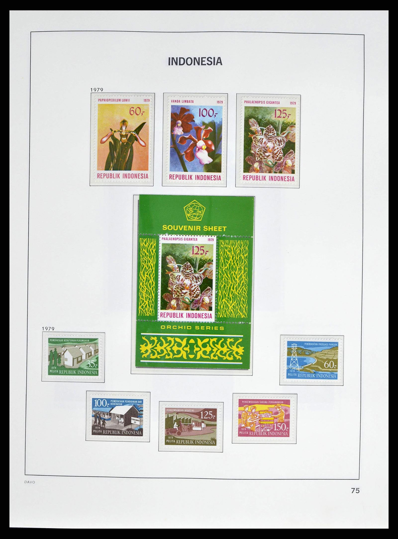 38601 0093 - Stamp collection 38601 Indonesia 1949-2007.