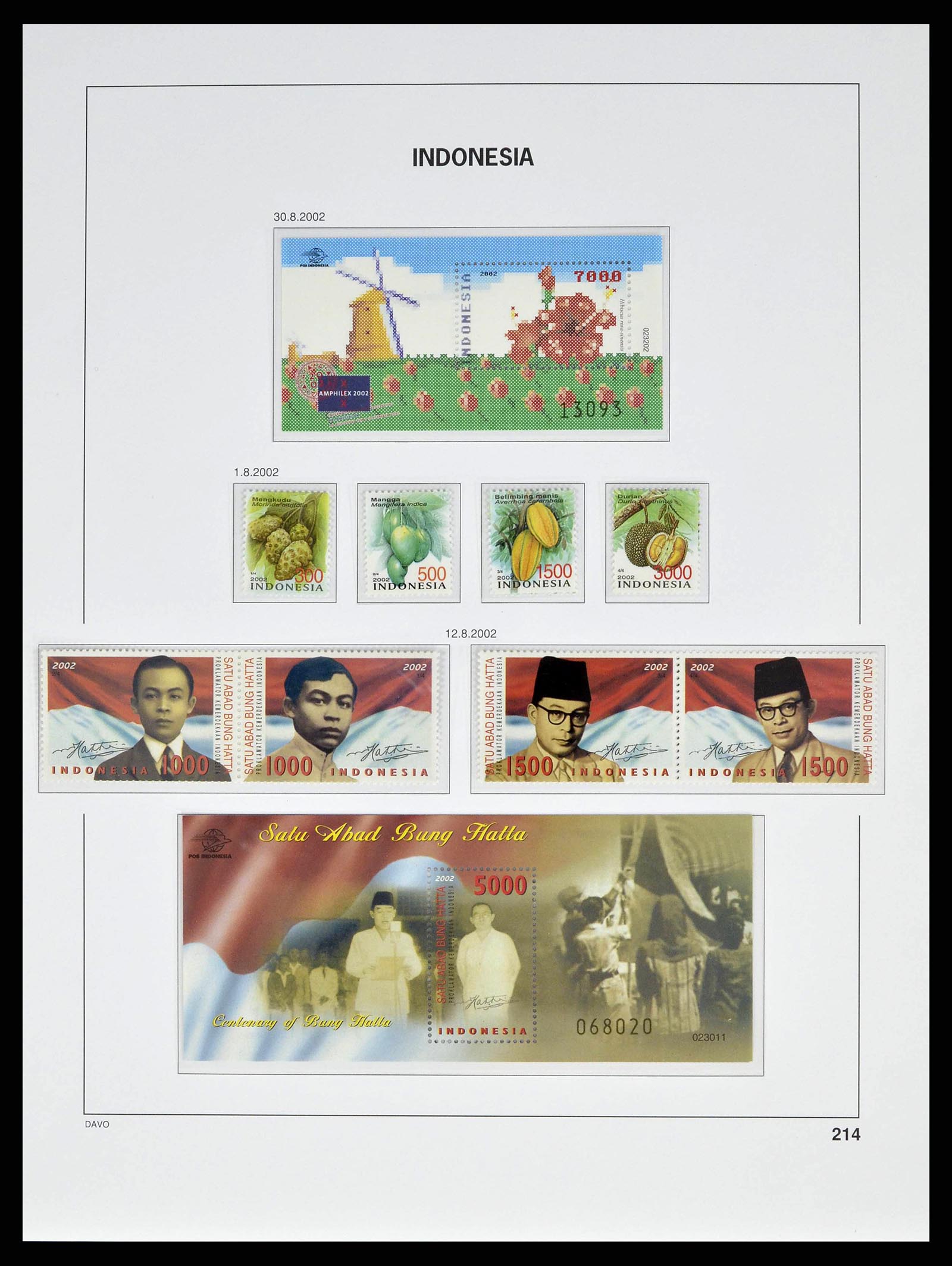 38601 0249 - Stamp collection 38601 Indonesia 1949-2007.