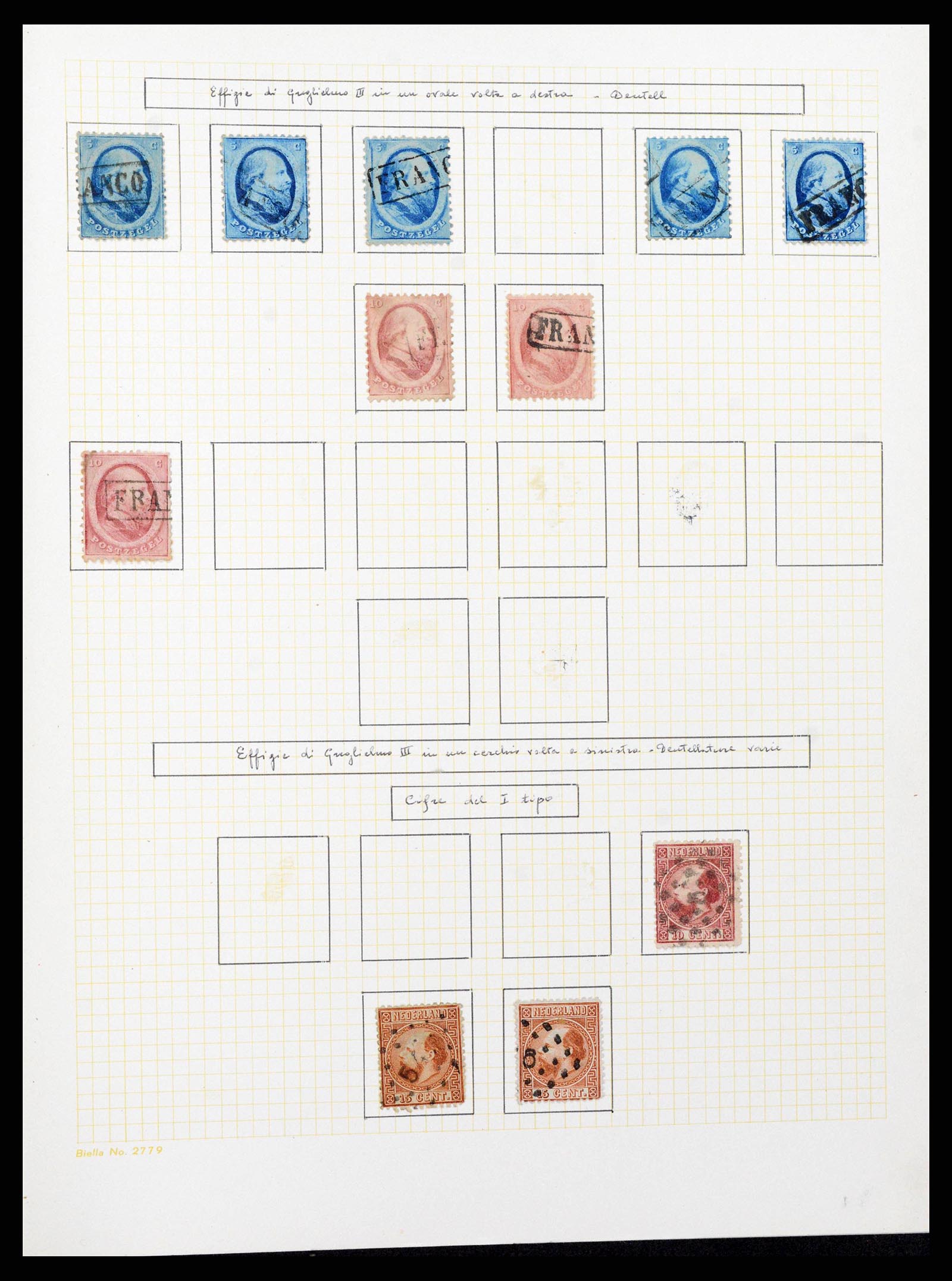 38602 0002 - Postzegelverzameling 38602 Nederland en overzeese gebiedsdelen 1852-1