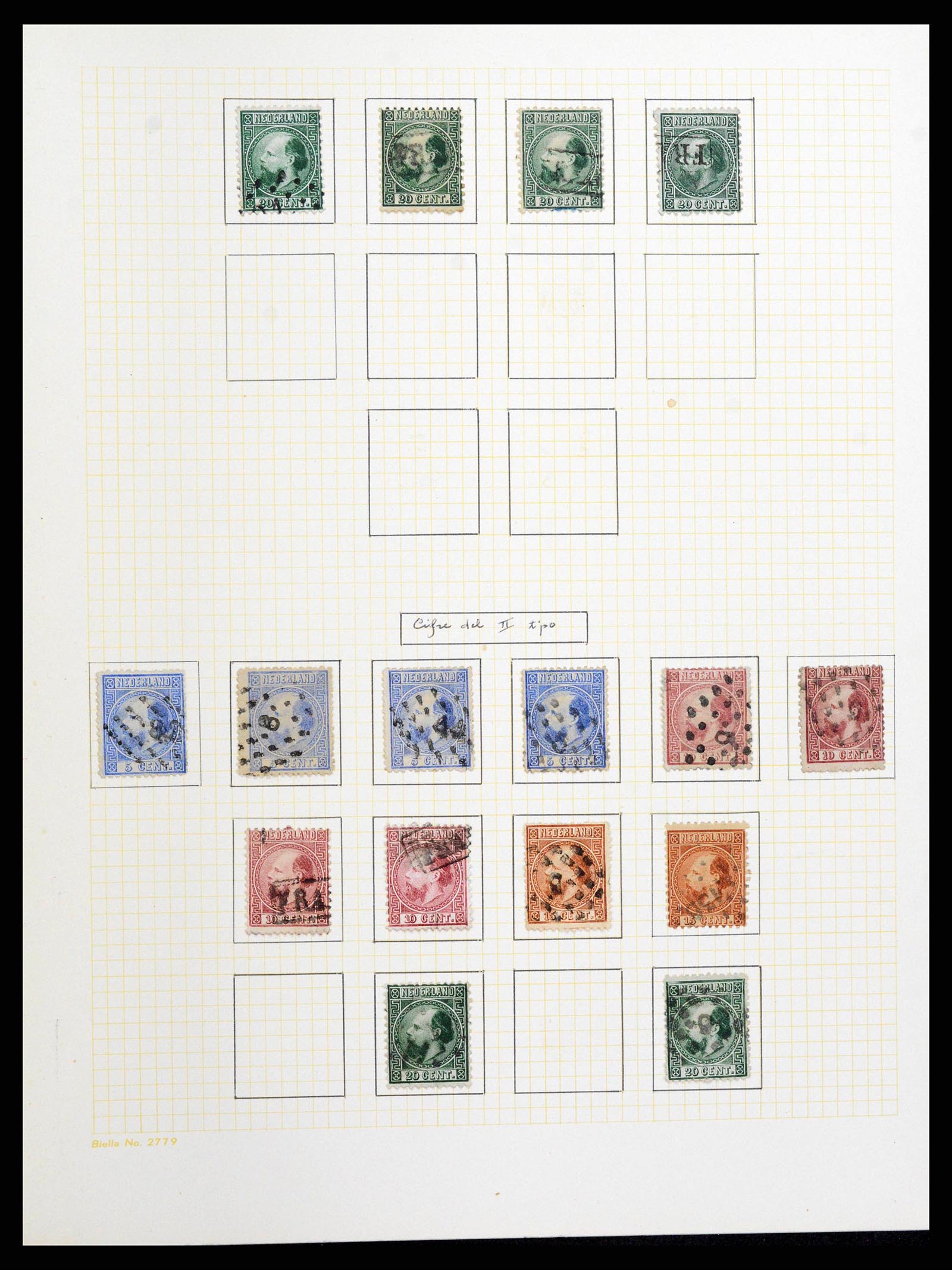 38602 0003 - Postzegelverzameling 38602 Nederland en overzeese gebiedsdelen 1852-1