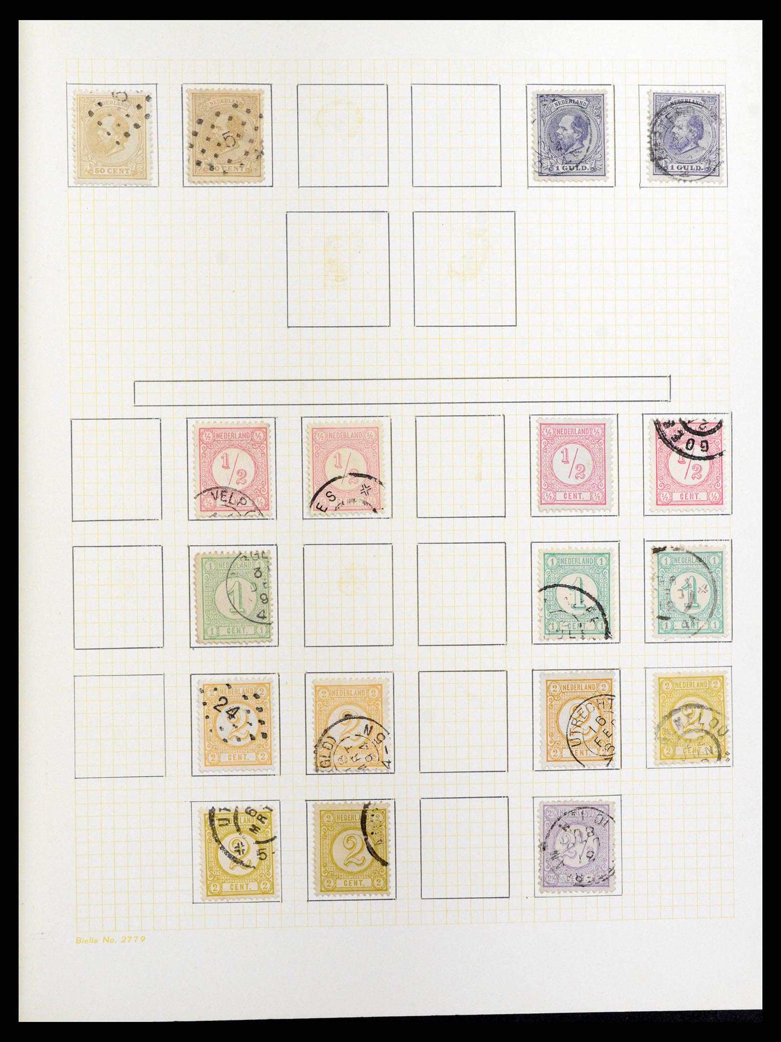 38602 0006 - Postzegelverzameling 38602 Nederland en overzeese gebiedsdelen 1852-1