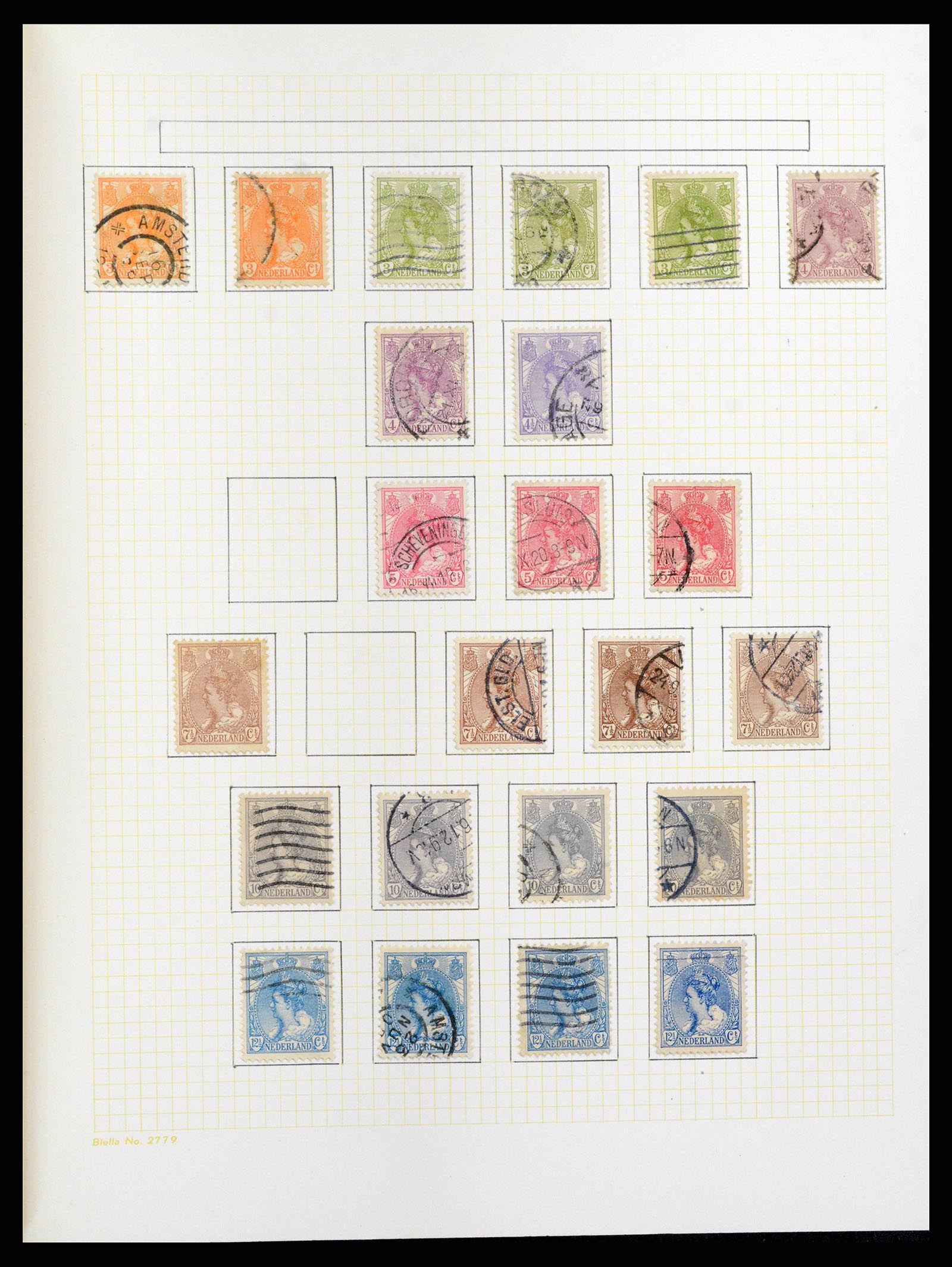 38602 0011 - Postzegelverzameling 38602 Nederland en overzeese gebiedsdelen 1852-1