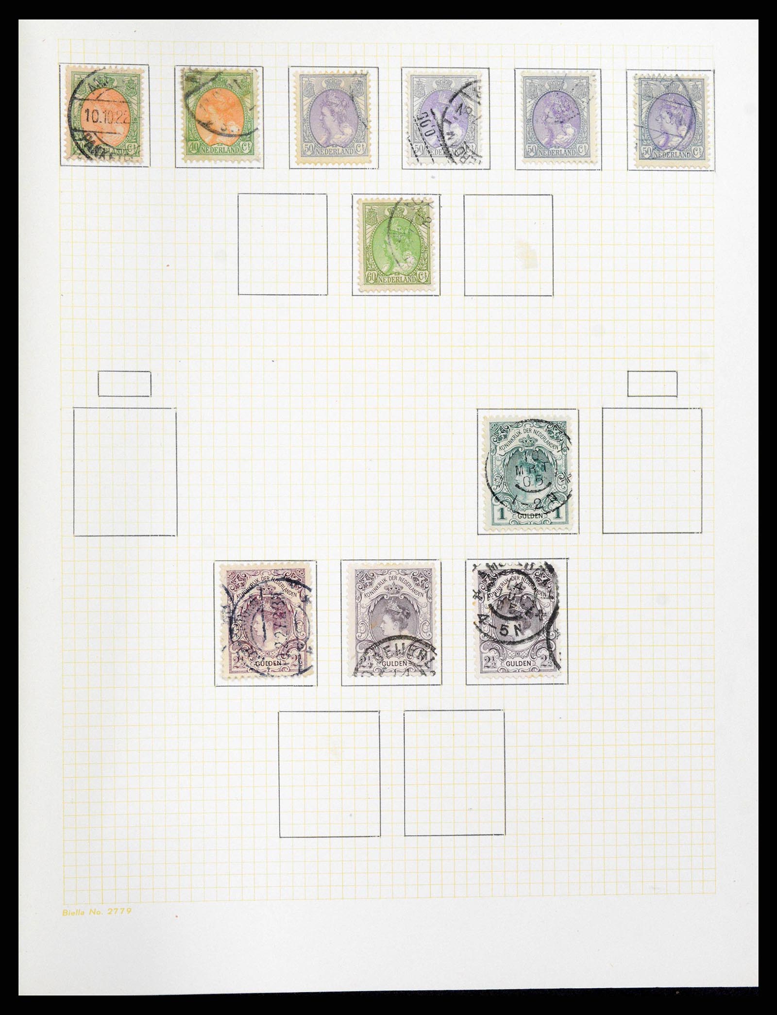 38602 0013 - Stamp collection 38602 Netherlands and territories 1852-1975.