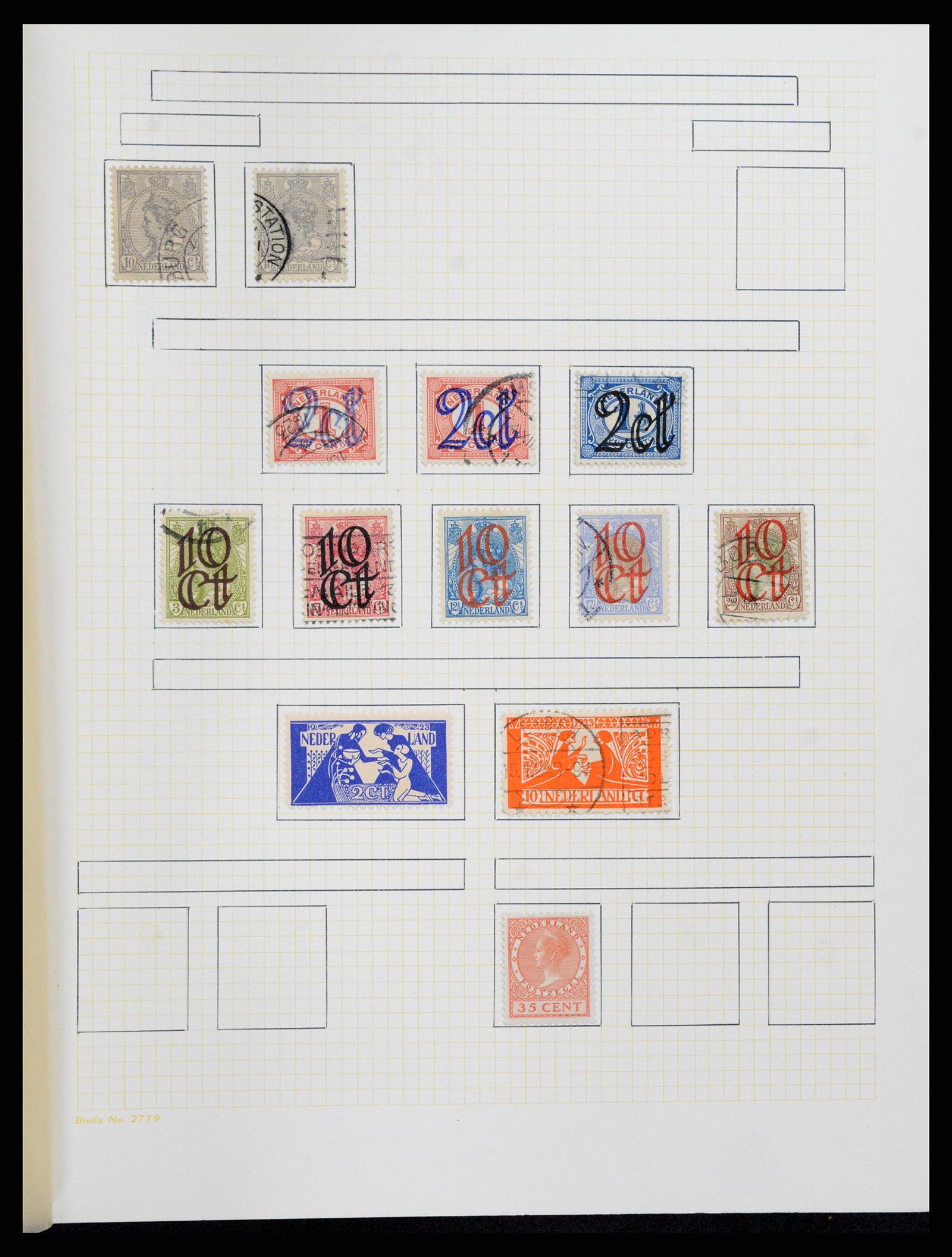 38602 0016 - Postzegelverzameling 38602 Nederland en overzeese gebiedsdelen 1852-1