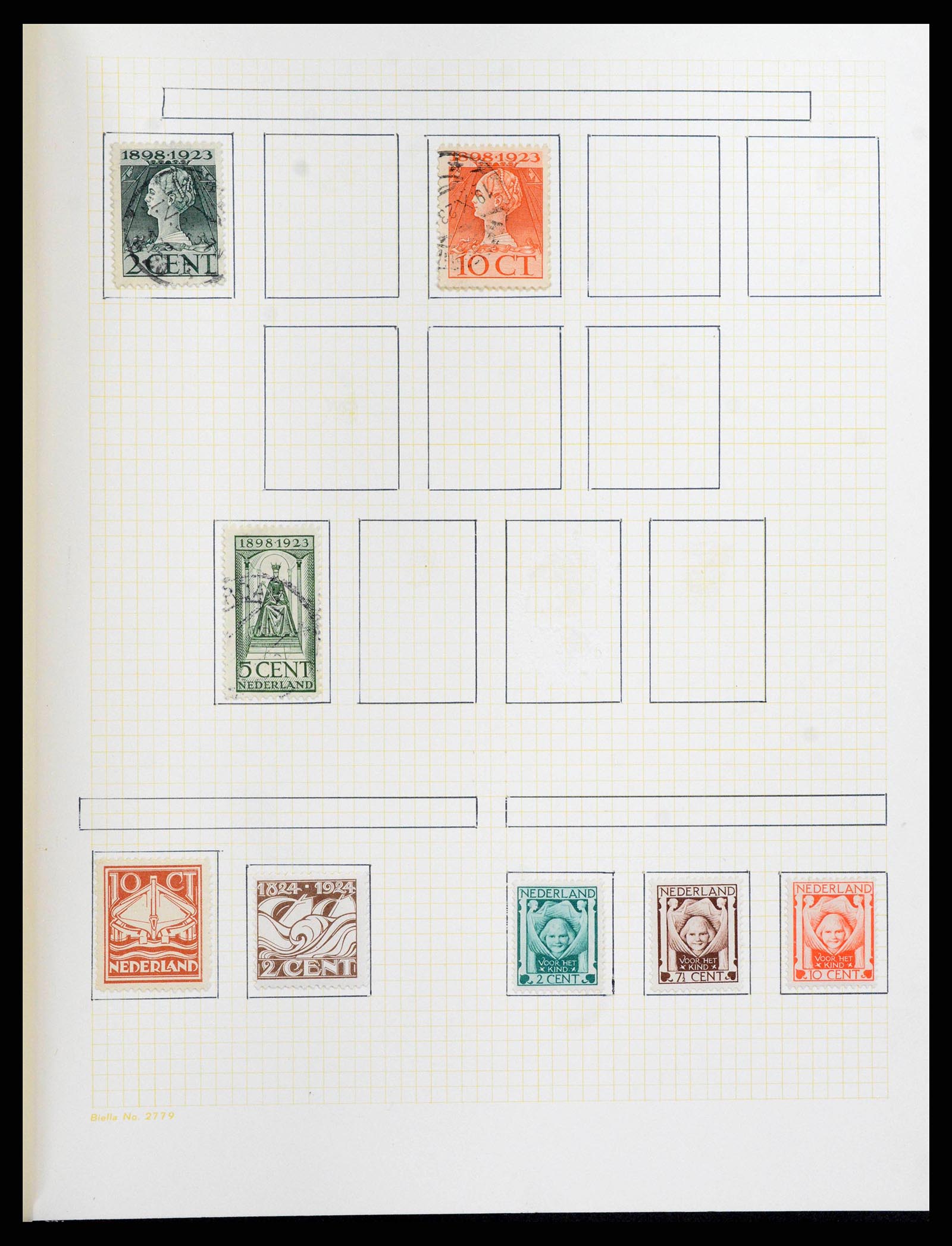 38602 0017 - Postzegelverzameling 38602 Nederland en overzeese gebiedsdelen 1852-1