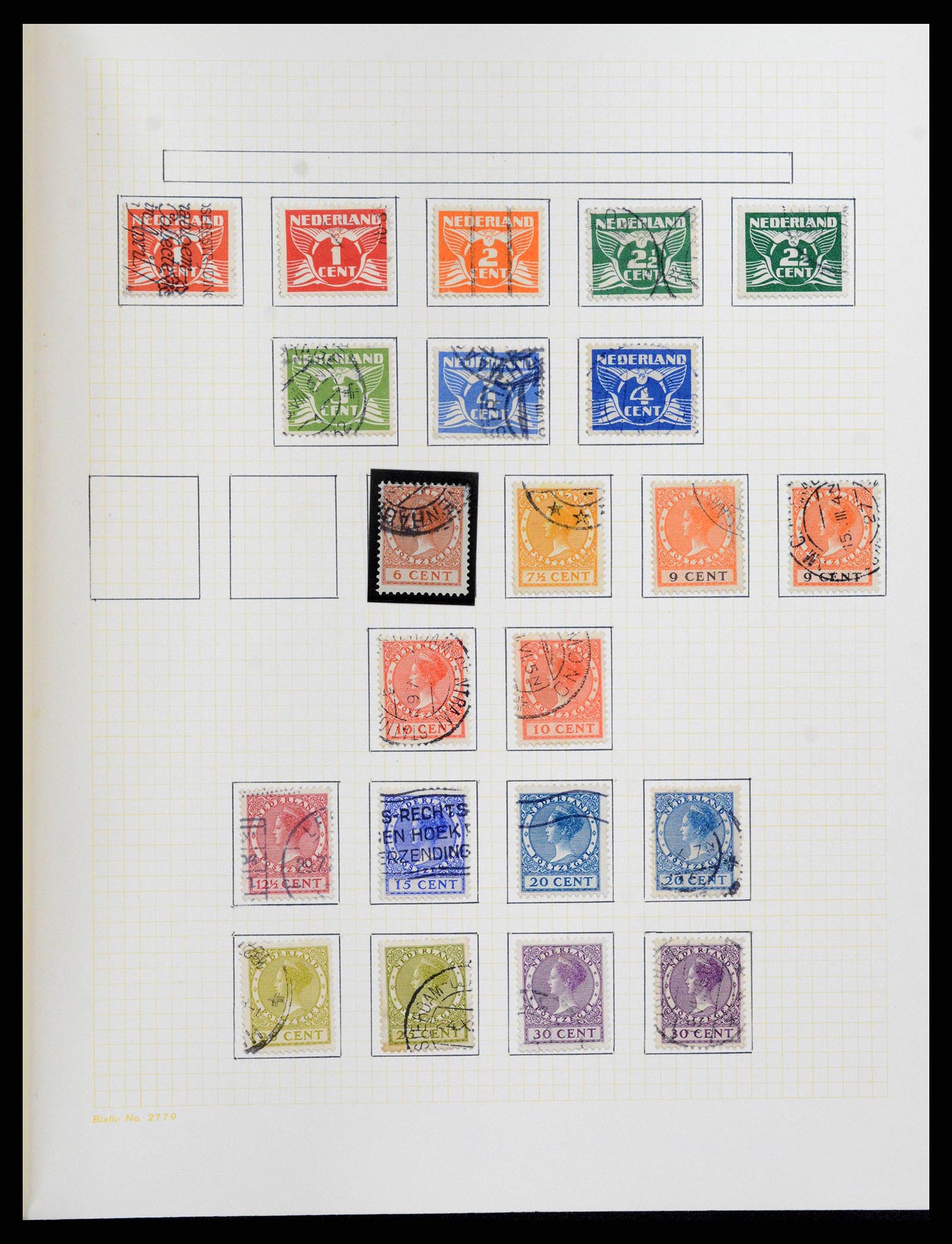 38602 0018 - Postzegelverzameling 38602 Nederland en overzeese gebiedsdelen 1852-1