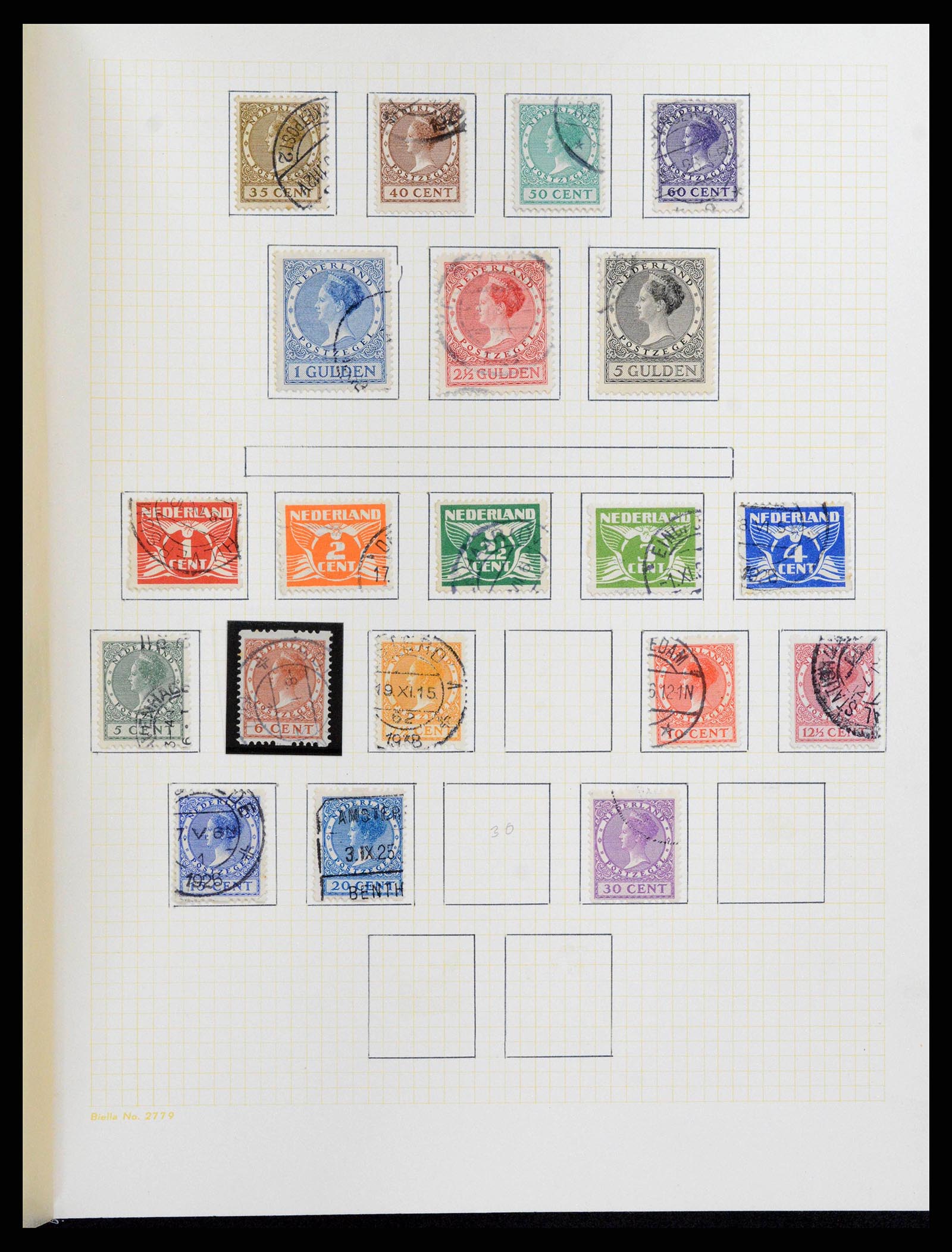 38602 0019 - Postzegelverzameling 38602 Nederland en overzeese gebiedsdelen 1852-1