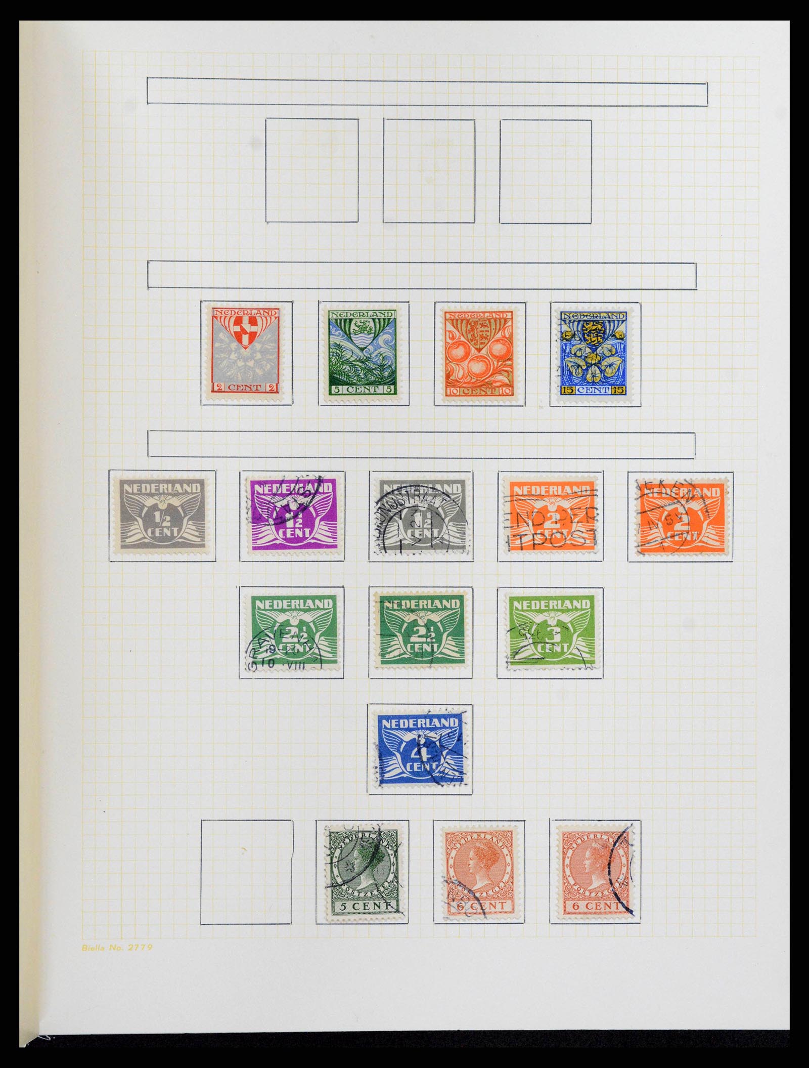 38602 0020 - Postzegelverzameling 38602 Nederland en overzeese gebiedsdelen 1852-1