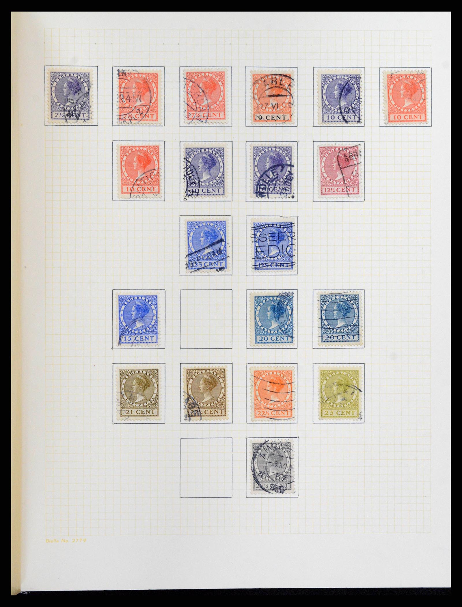 38602 0021 - Postzegelverzameling 38602 Nederland en overzeese gebiedsdelen 1852-1