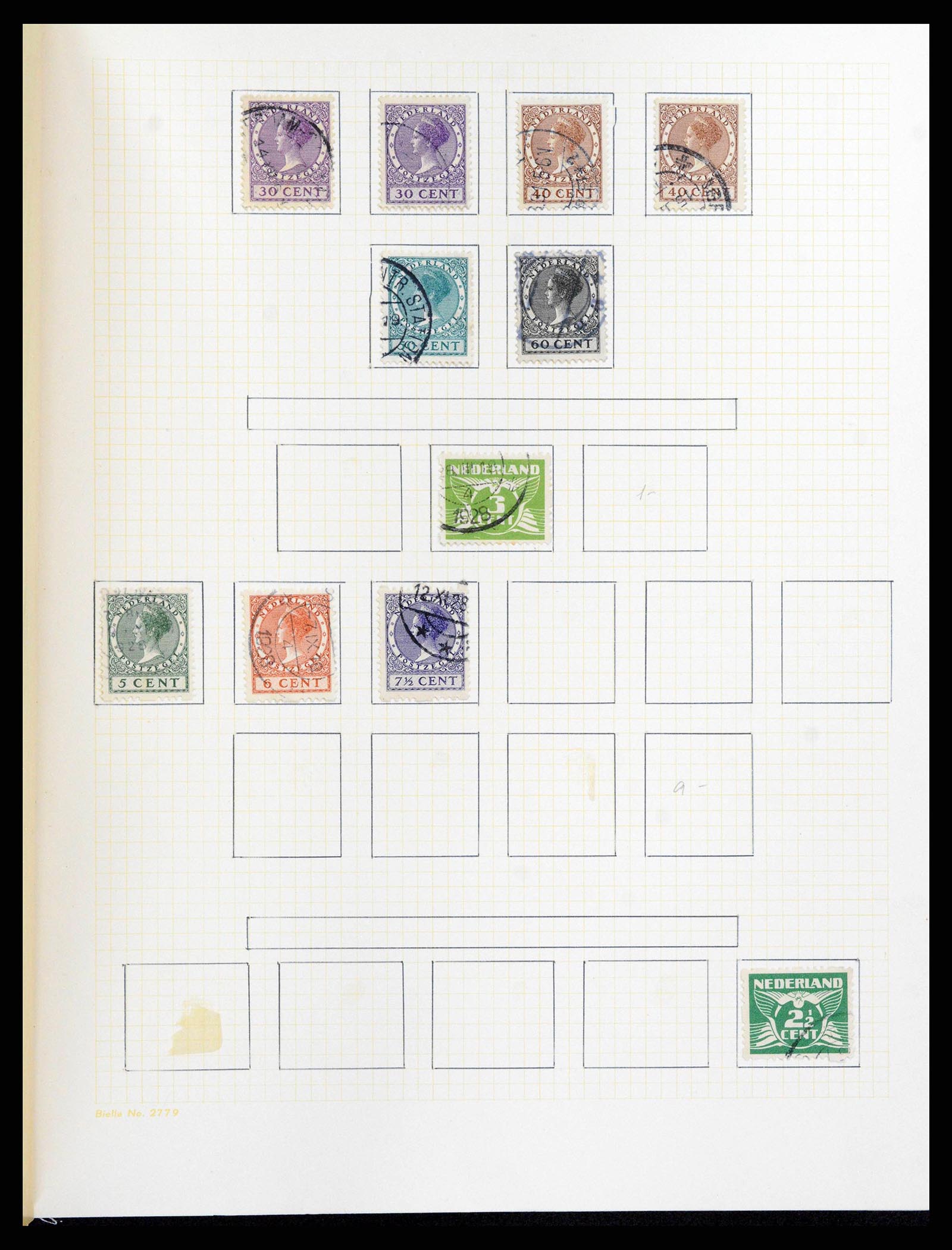 38602 0022 - Postzegelverzameling 38602 Nederland en overzeese gebiedsdelen 1852-1