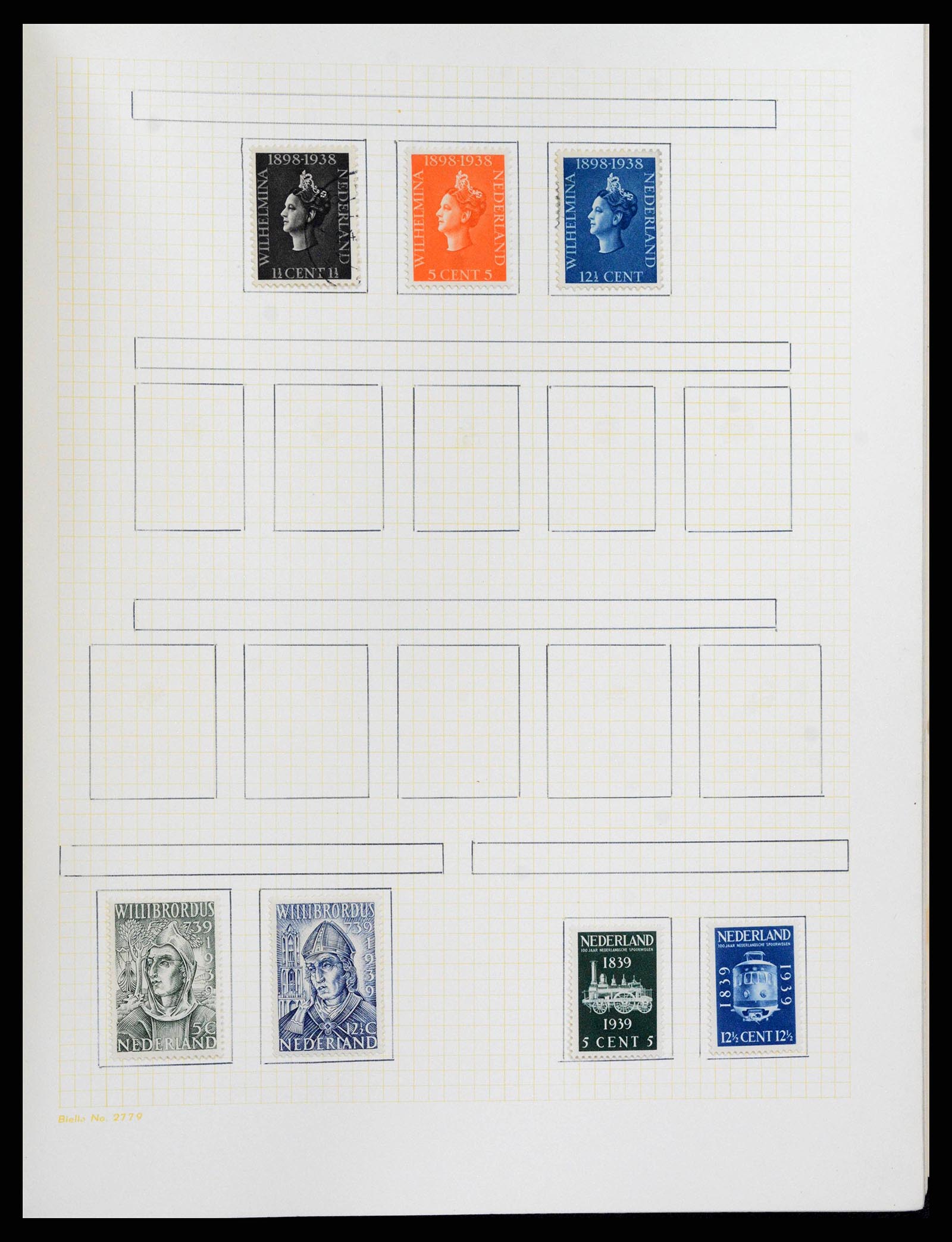 38602 0029 - Postzegelverzameling 38602 Nederland en overzeese gebiedsdelen 1852-1