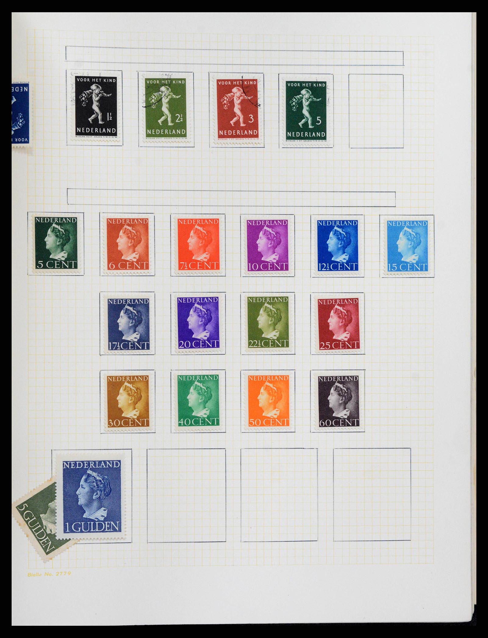 38602 0030 - Postzegelverzameling 38602 Nederland en overzeese gebiedsdelen 1852-1
