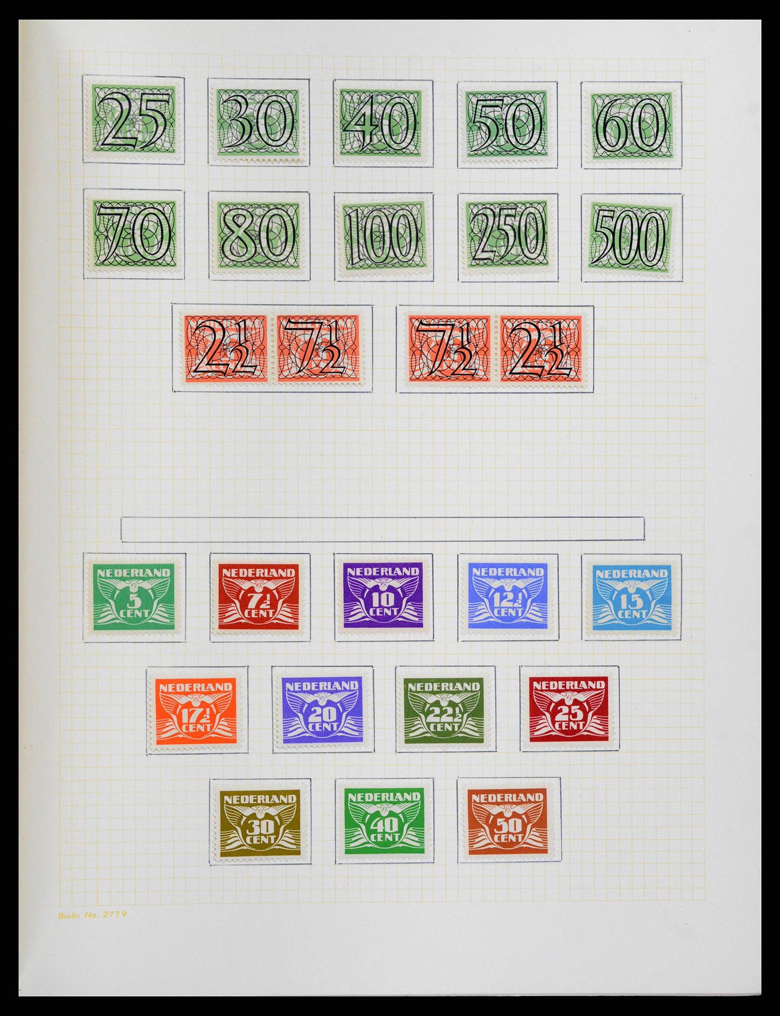 38602 0032 - Postzegelverzameling 38602 Nederland en overzeese gebiedsdelen 1852-1