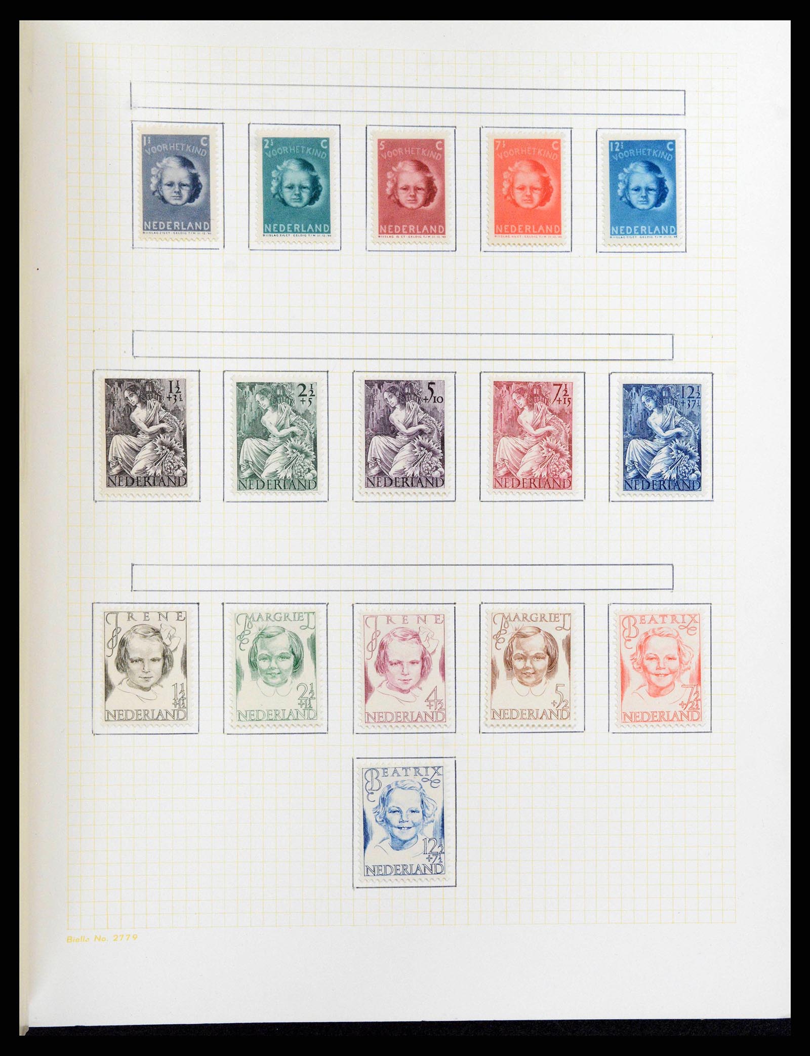 38602 0036 - Postzegelverzameling 38602 Nederland en overzeese gebiedsdelen 1852-1