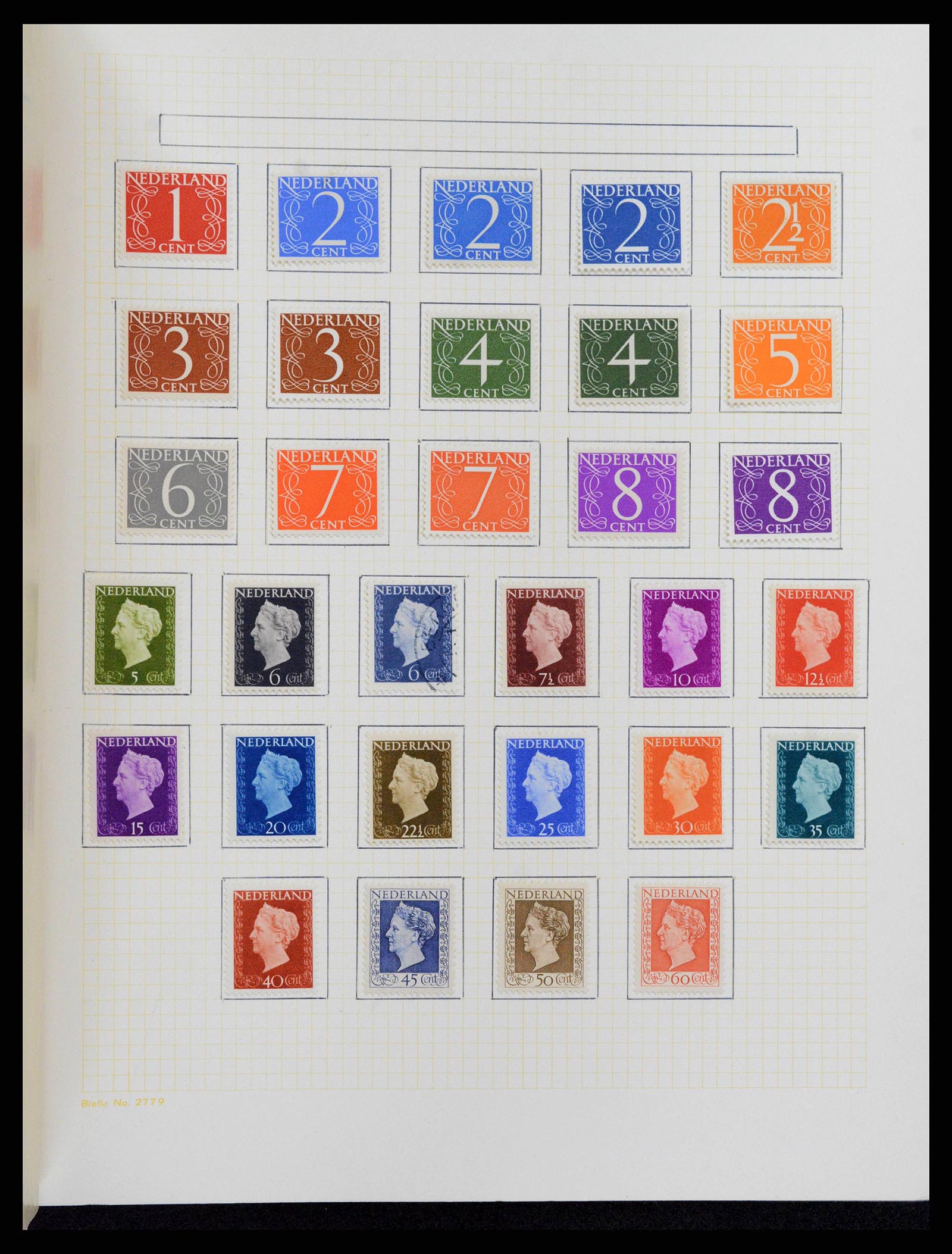 38602 0037 - Postzegelverzameling 38602 Nederland en overzeese gebiedsdelen 1852-1