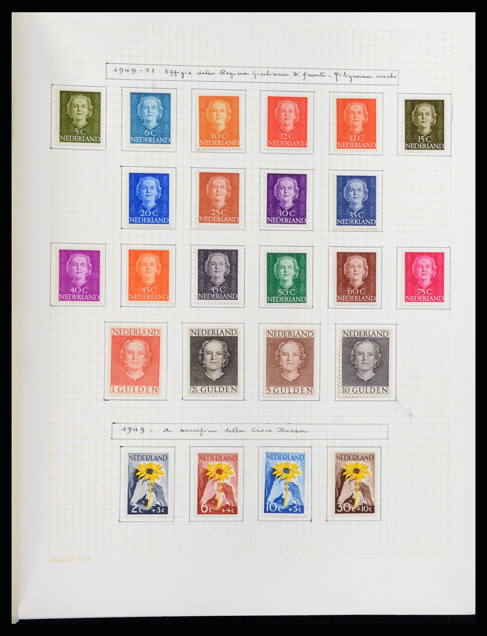 38602 0040 - Postzegelverzameling 38602 Nederland en overzeese gebiedsdelen 1852-1